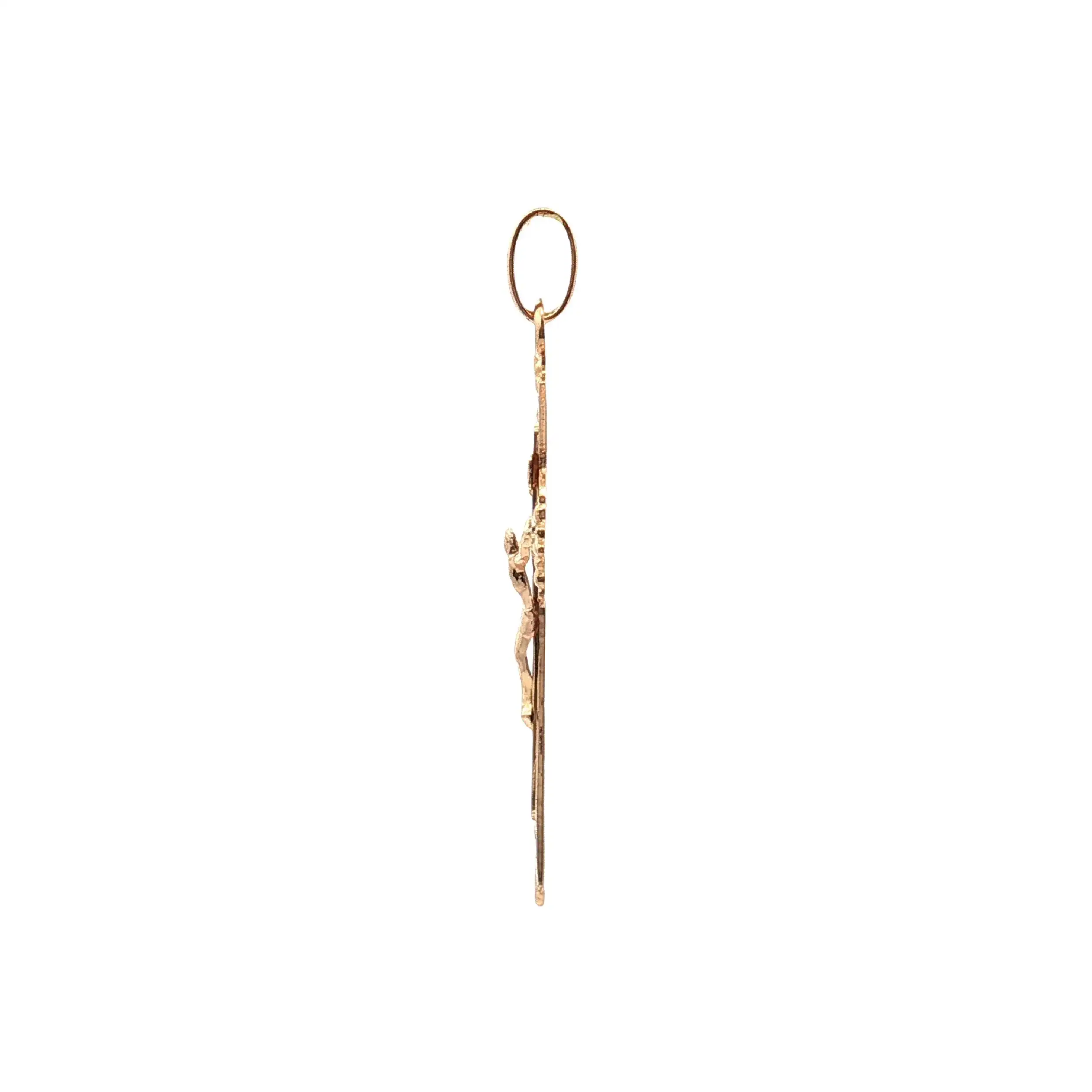 Anhänger Gelbgold Kreuz