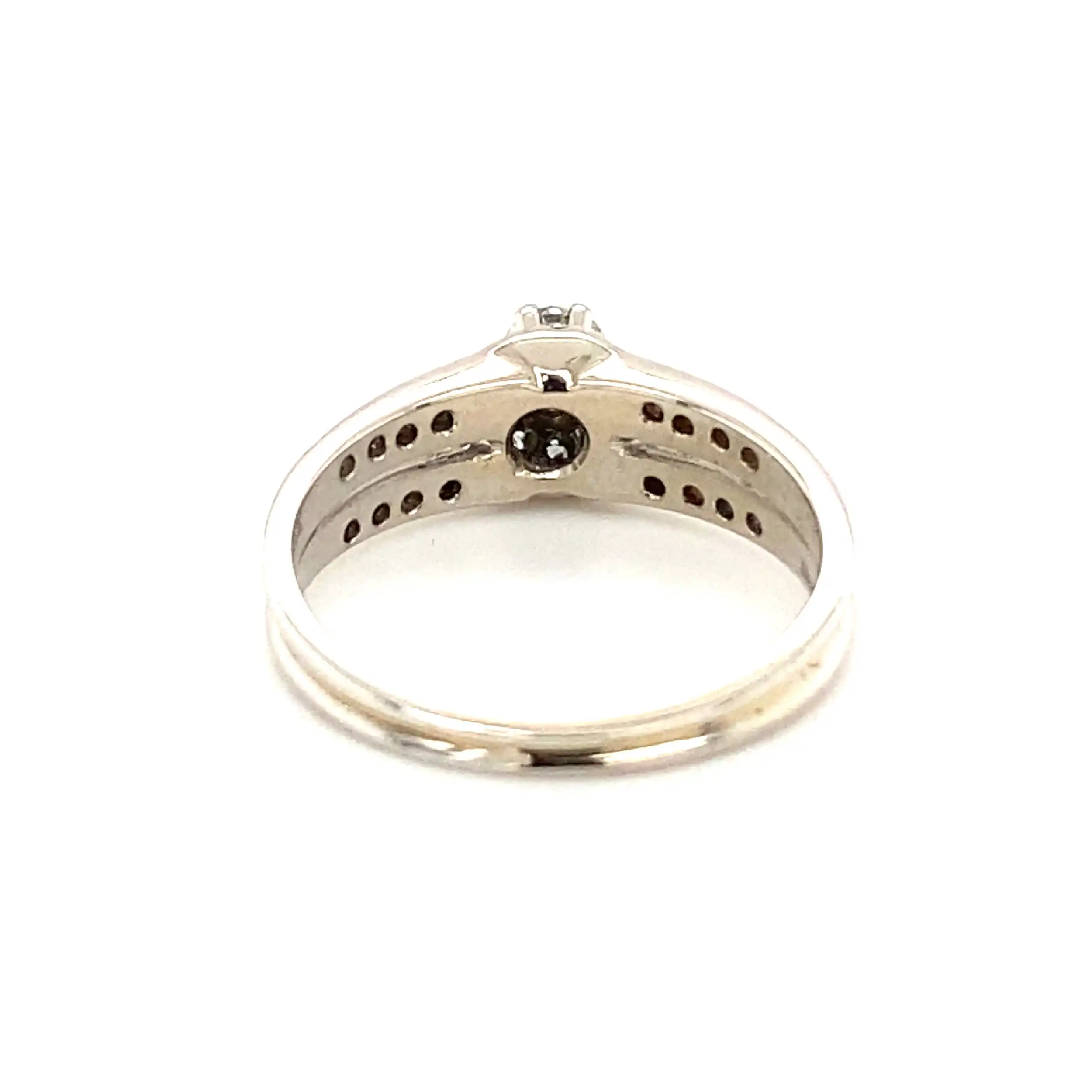 Ring Weißgold mit Brillanten