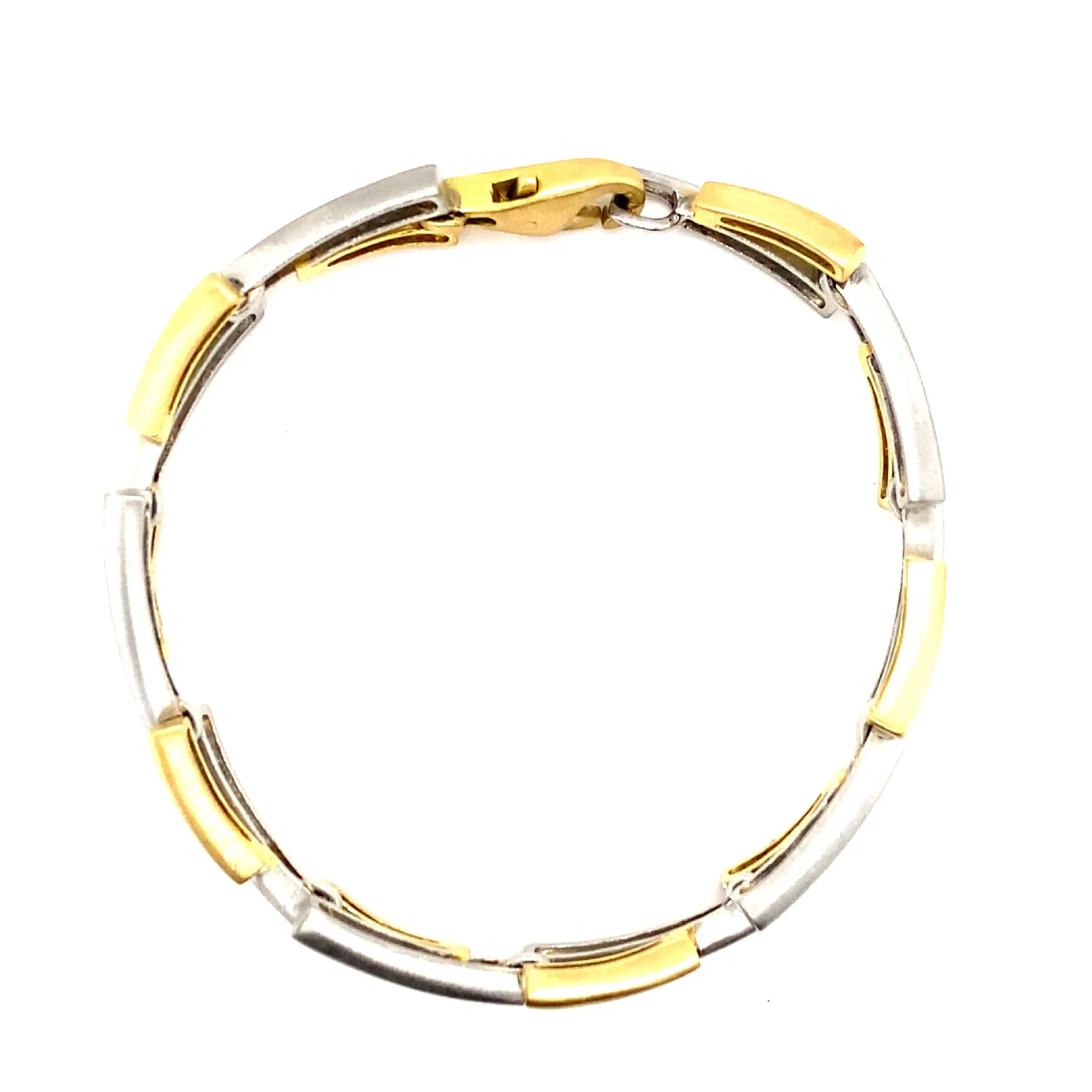 Armband Bicolor Gelbgold/Platin Armband Bicolor Gelbgold/Platin