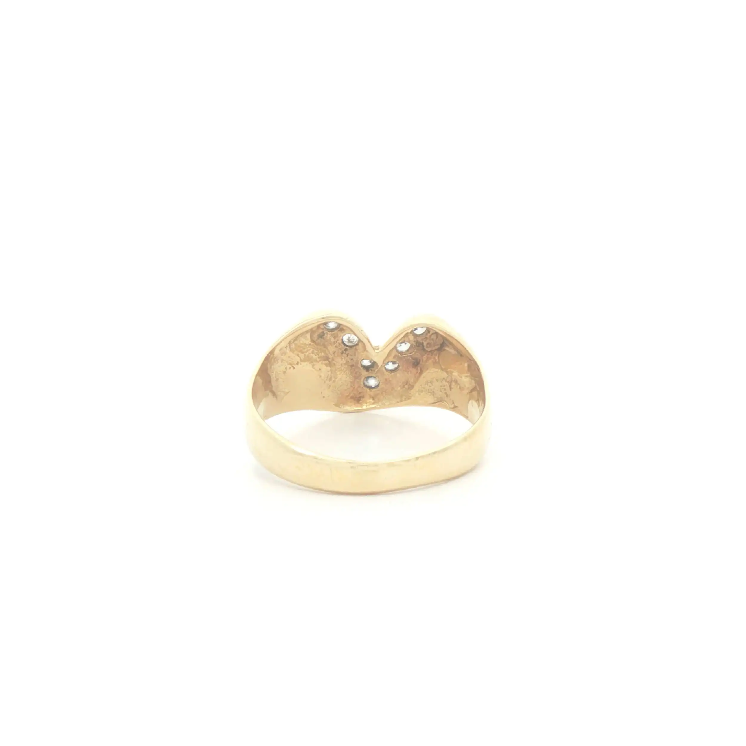 Ring Gelbgold mit Zirkonia Ring Gelbgold mit Zirkonia
