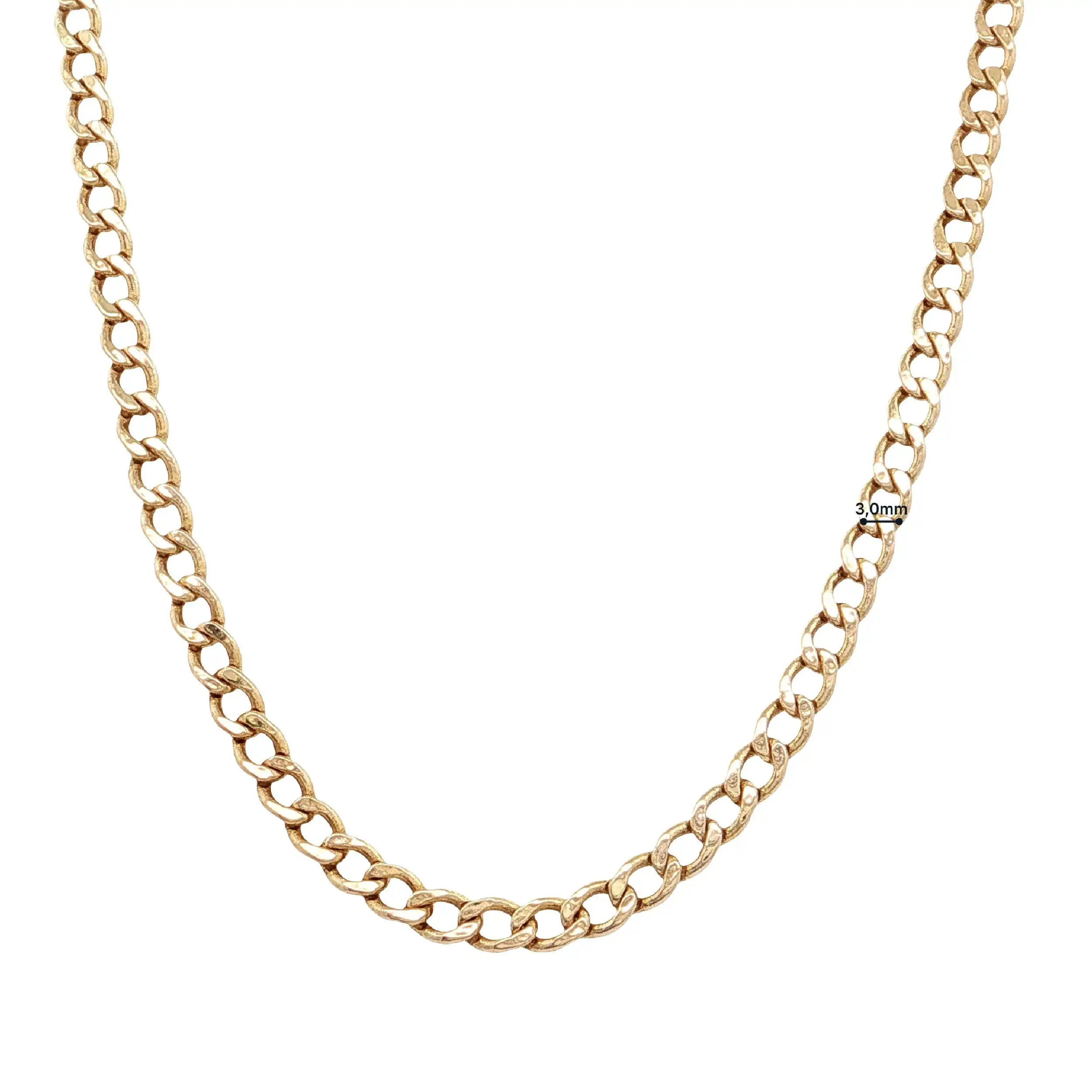 Panzerkette Gelbgold