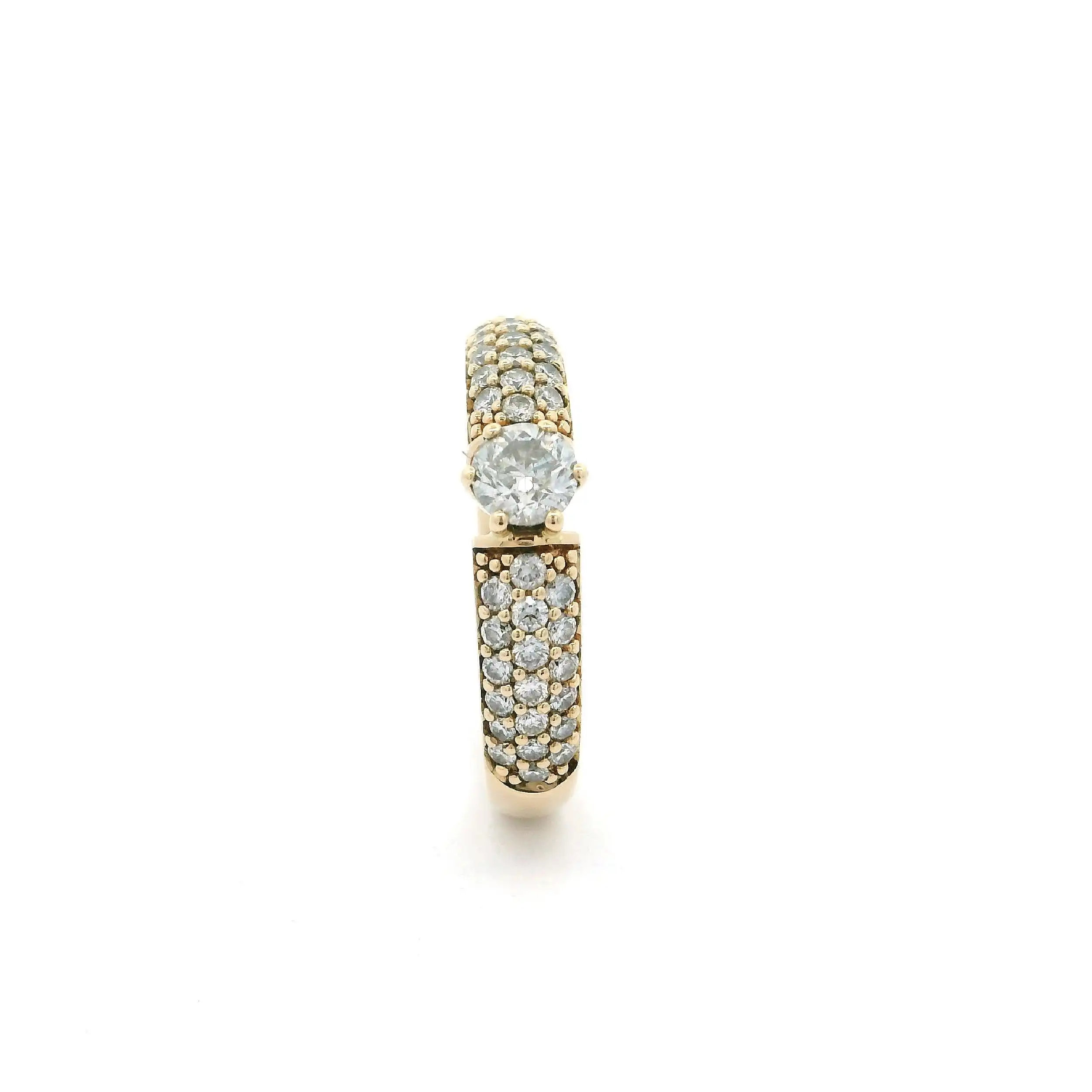 Ring Gelbgold "Christ" mit Brillanten Ring Gelbgold "Christ" mit Brillanten