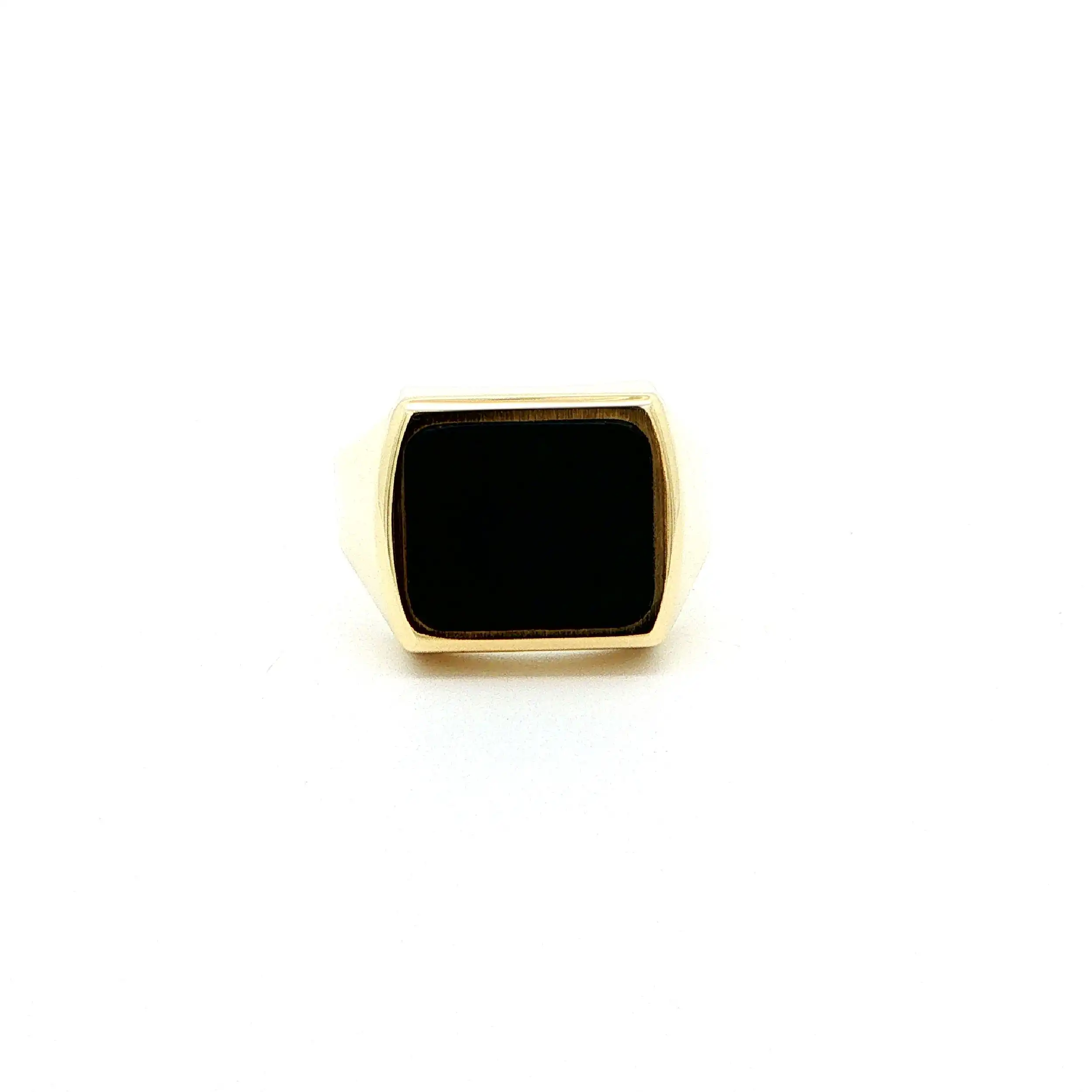 Ring Gelbgold mit Onyx Ring Gelbgold mit Onyx