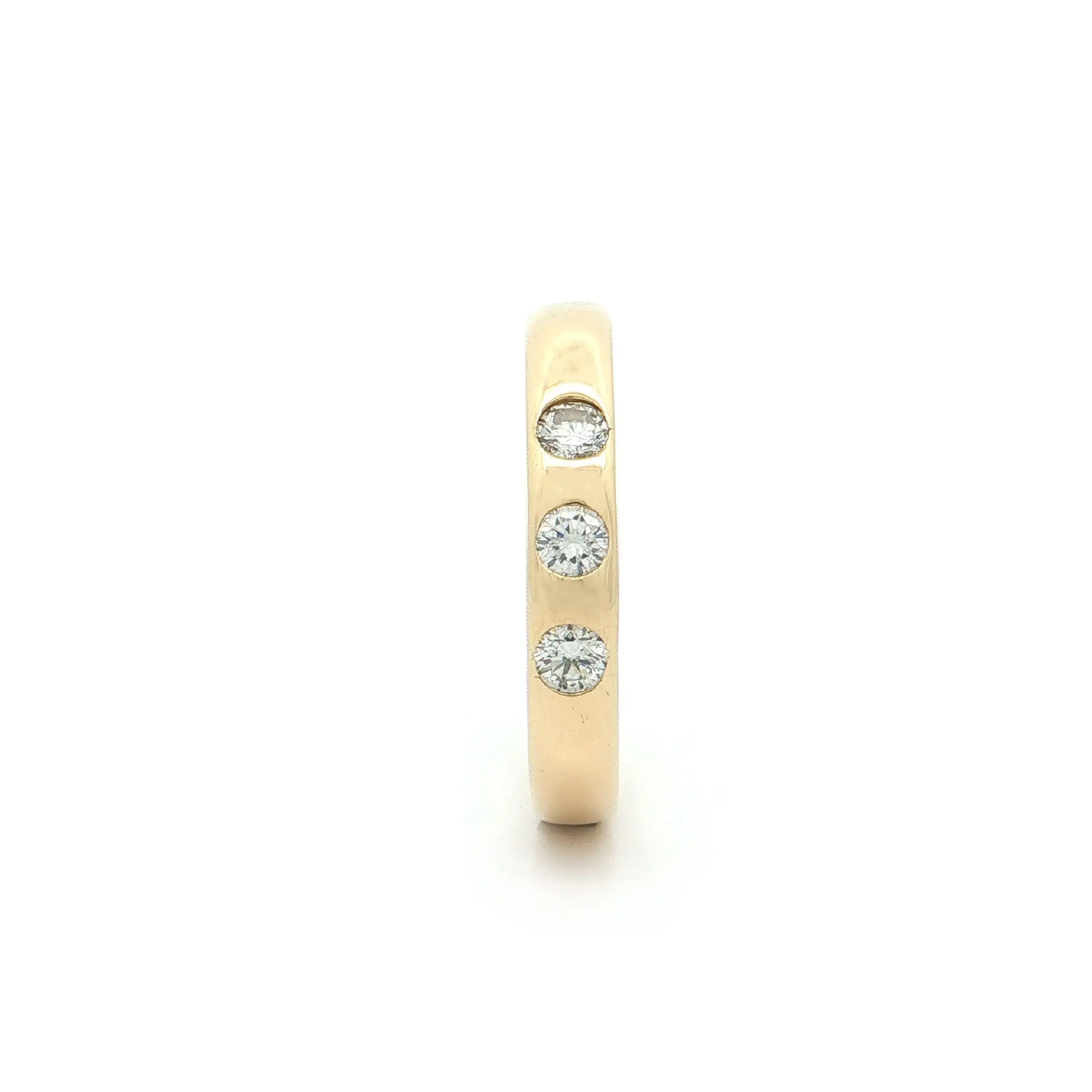 Ring Gelbgold mit Brillanten