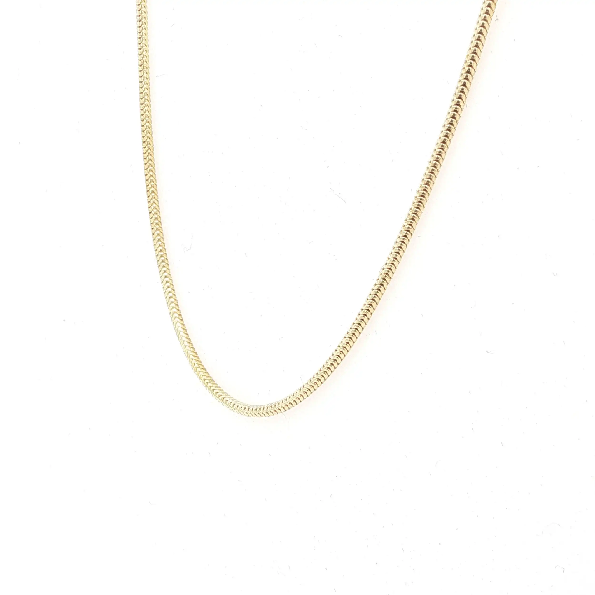 Schlangenkette Gelbgold