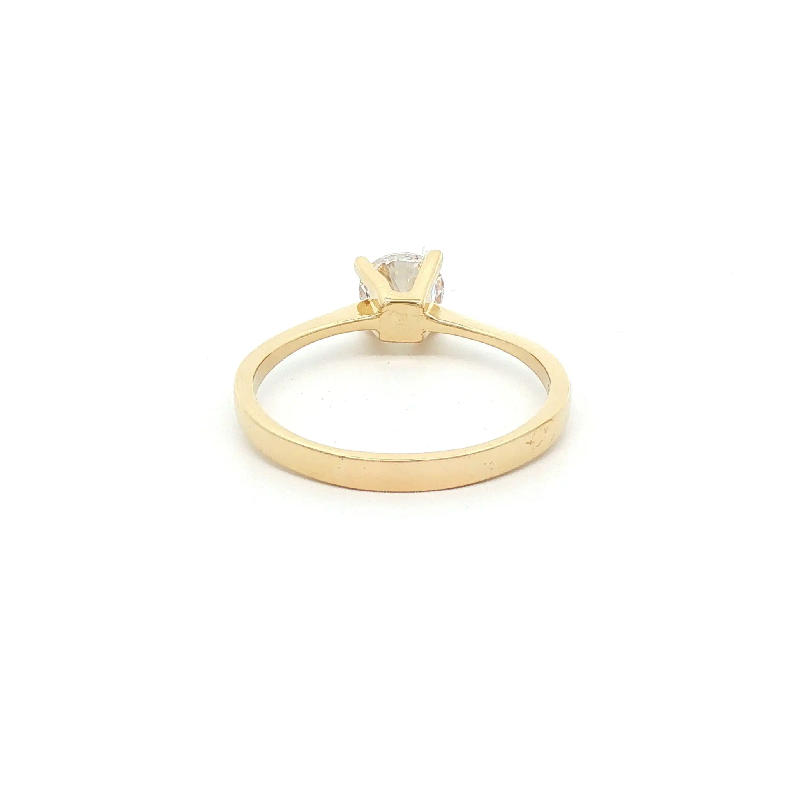 Ring Gelbgold mit Zirkonia Ring Gelbgold mit Zirkonia
