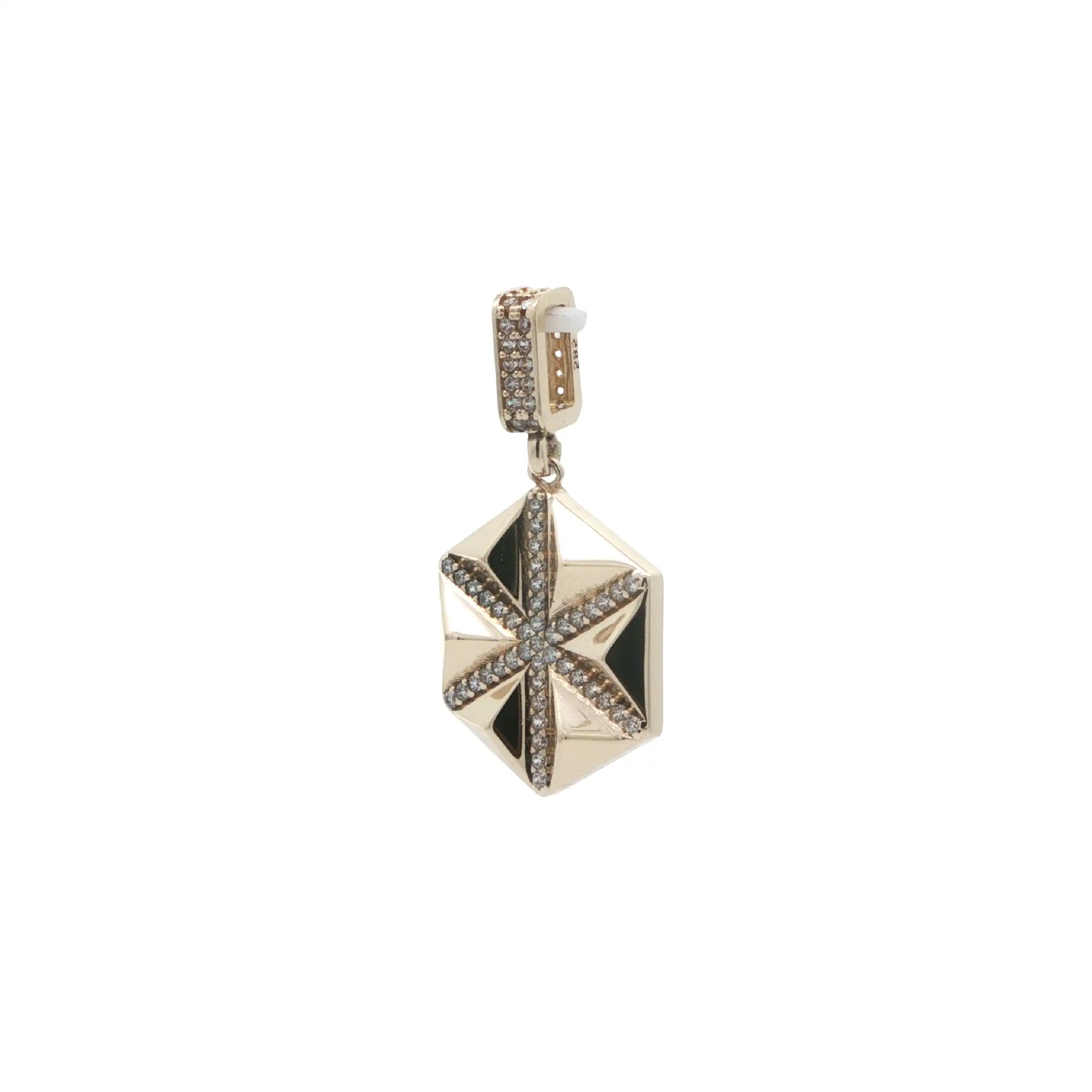 Anhänger Gelbgold mit Zirkonia Anhänger Gelbgold mit Zirkonia