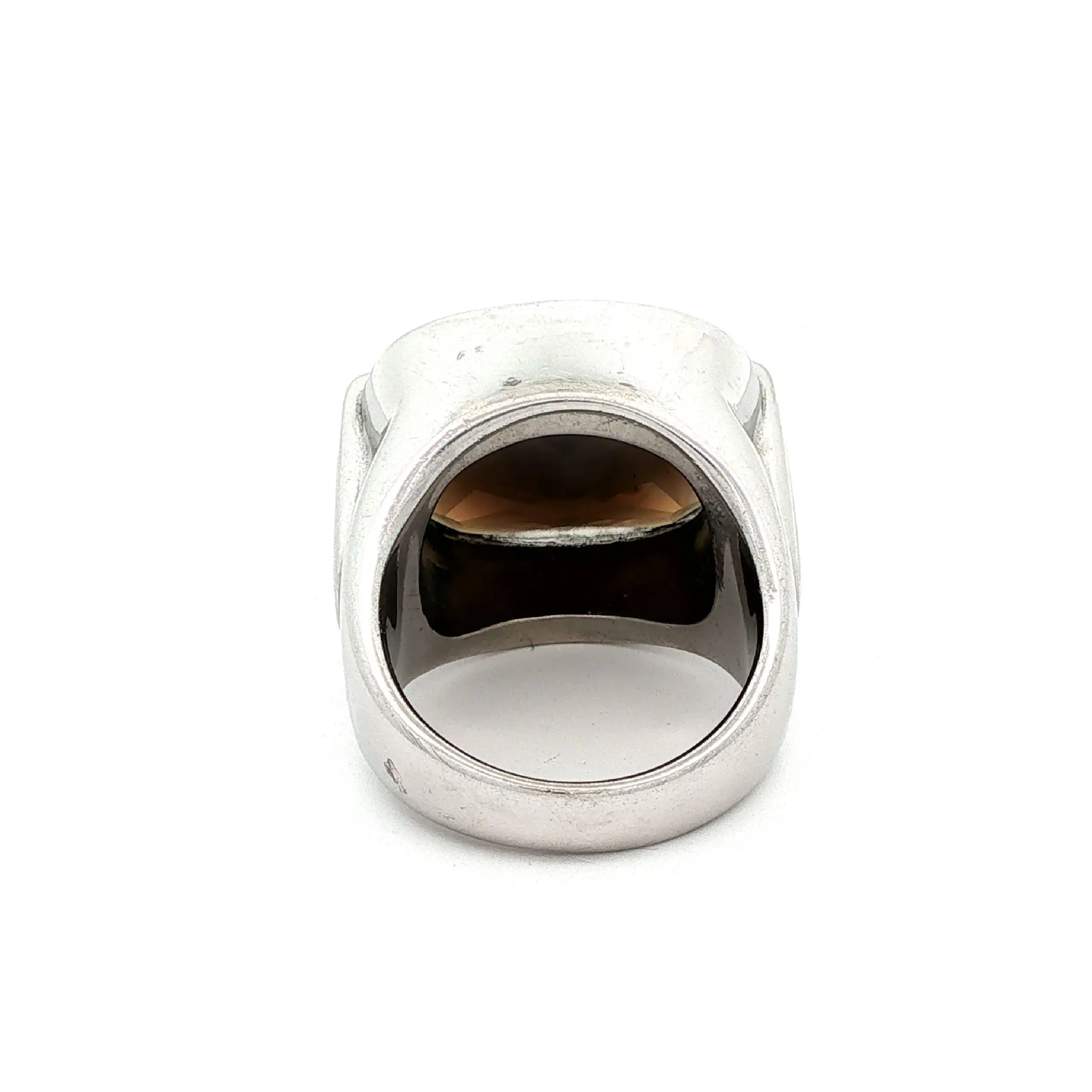 Ring Silber mit braunem Farbstein Ring Silber mit braunem Farbstein