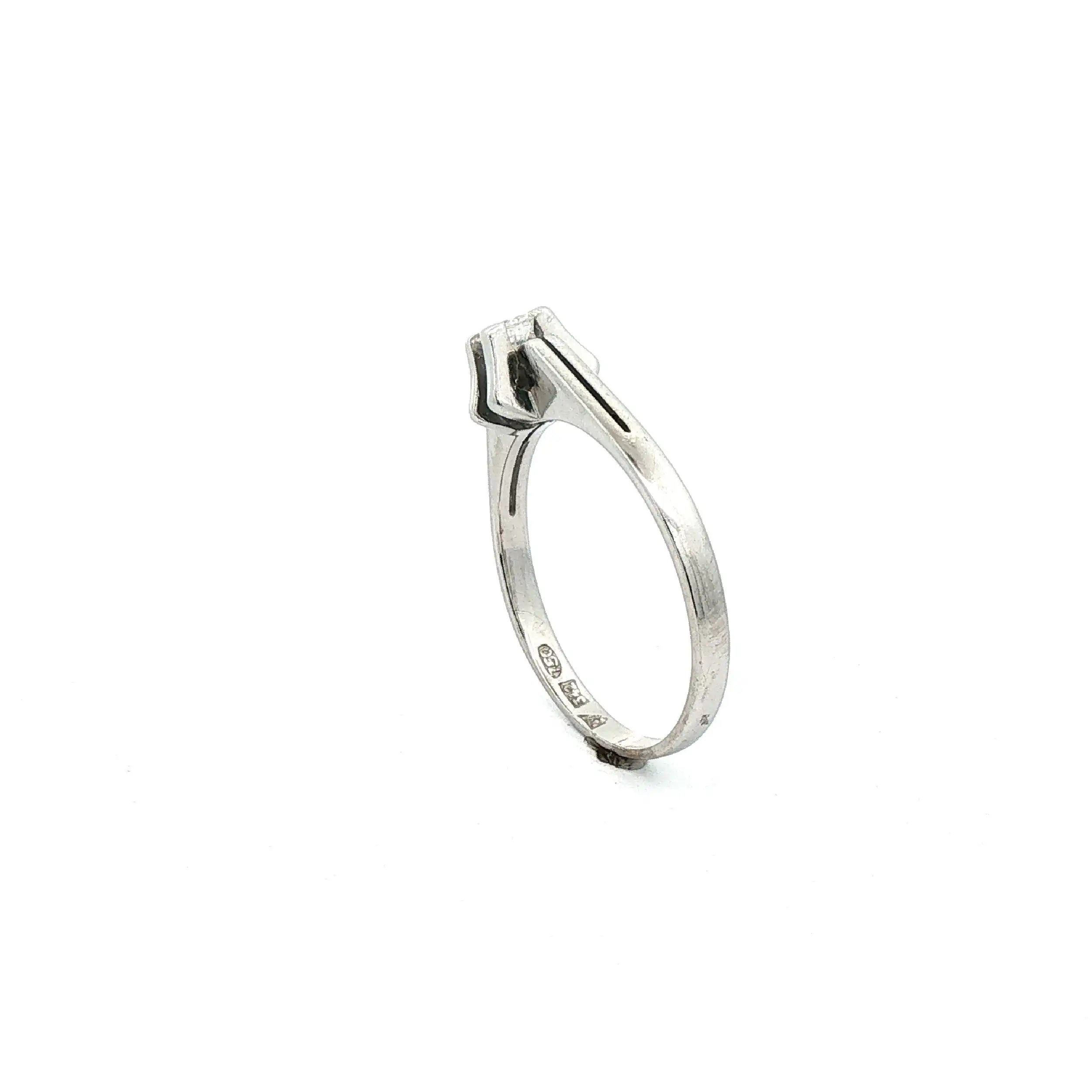 Ring Weißgold mit Brillant
