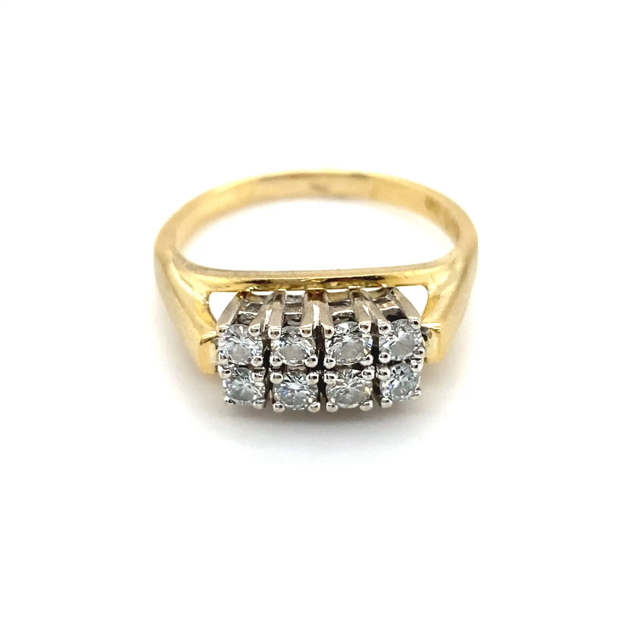 Ring Bicolor mit Brillanten Ring Bicolor mit Brillanten