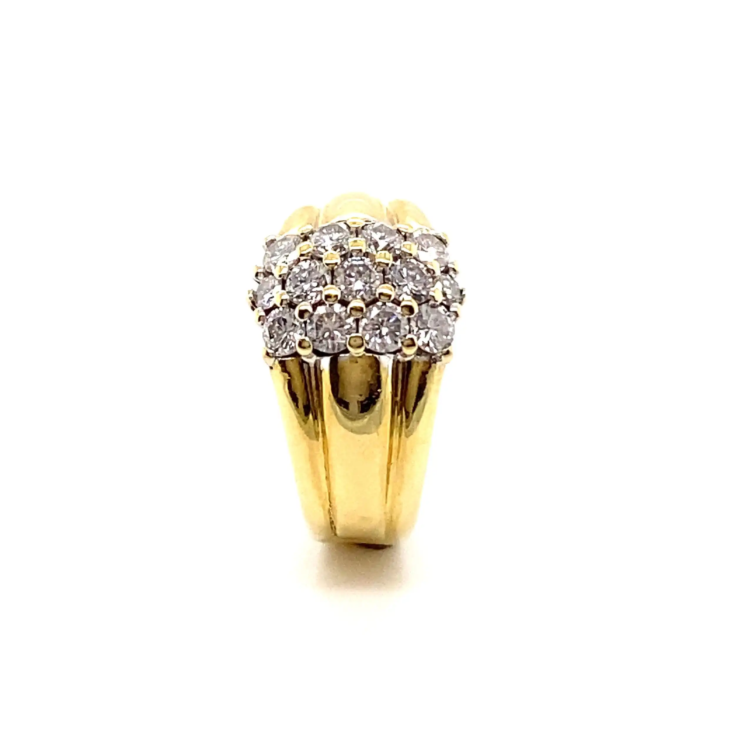 Ring Gelbgold mit Brillanten Ring Gelbgold mit Brillanten