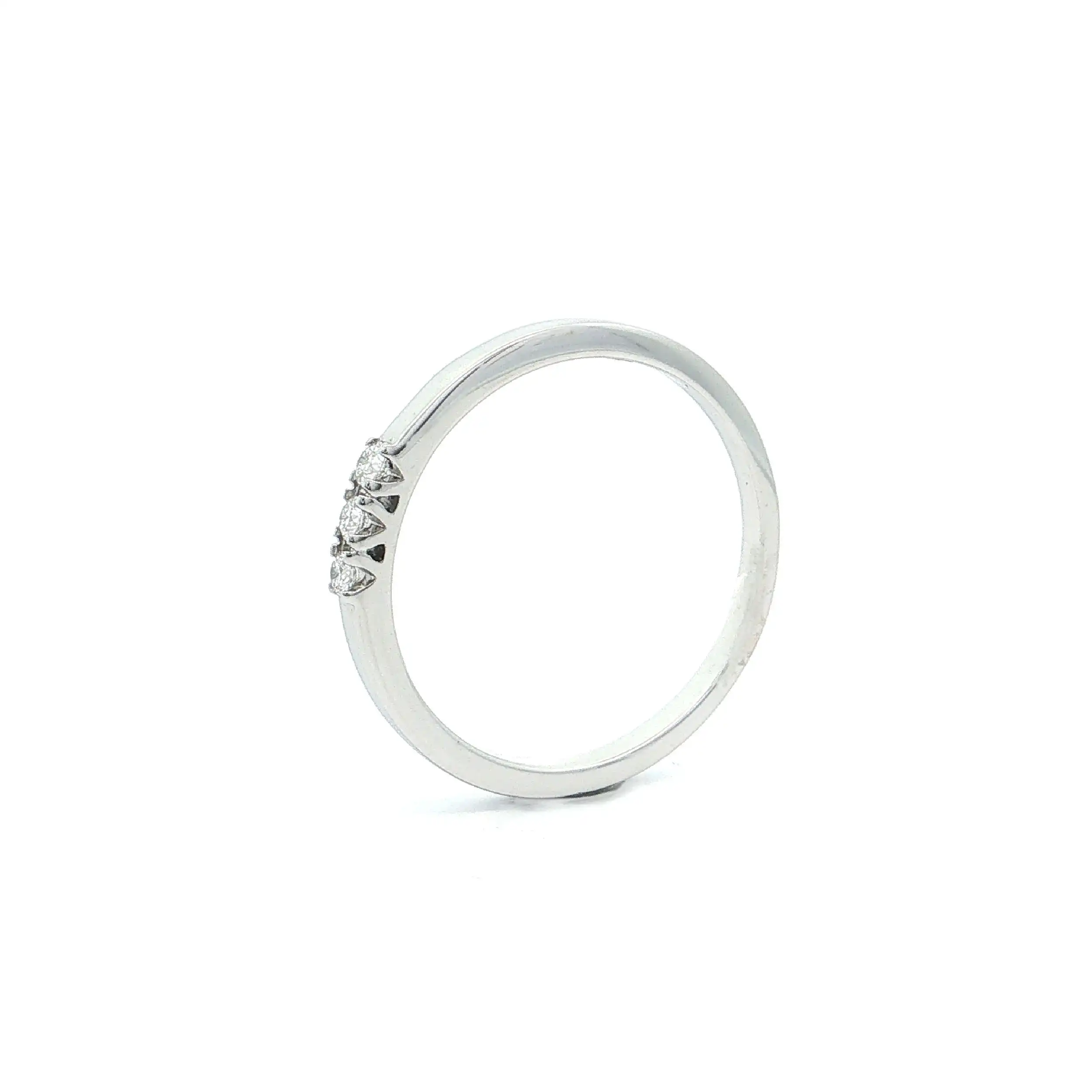 Ring Weißgold mit Brillanten Ring Weißgold mit Brillanten