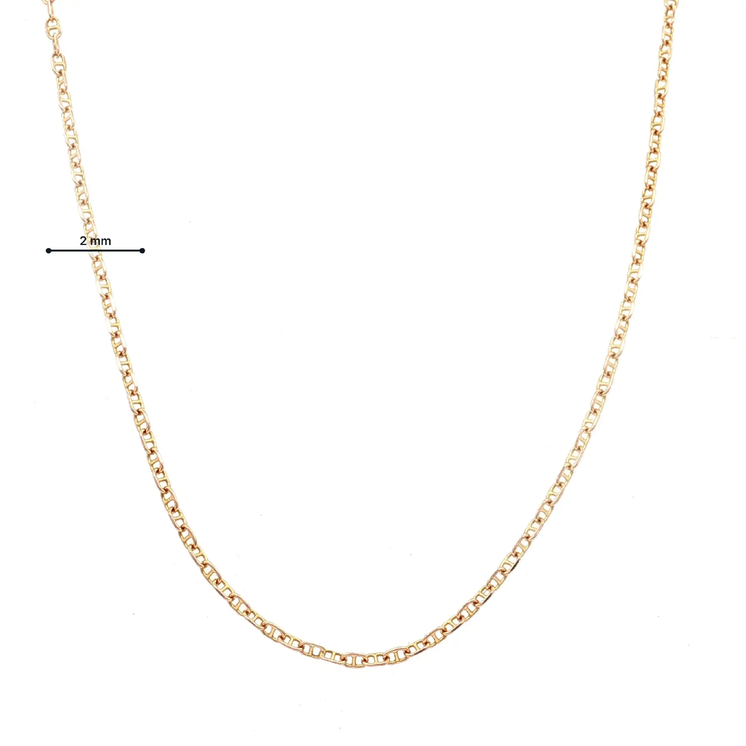 Stäbchenpanzerkette Rosegold Stäbchenpanzerkette Rosegold