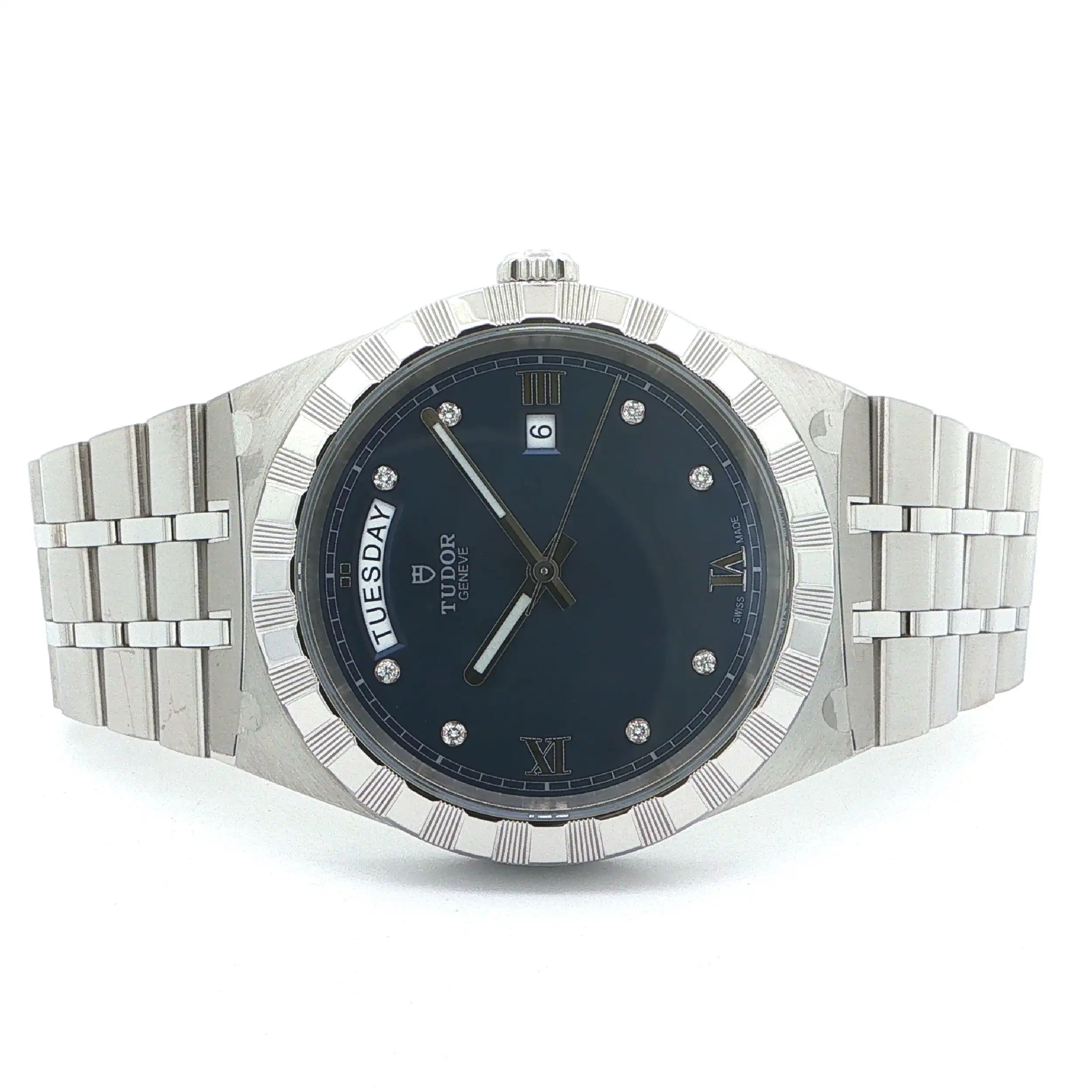 Herrenuhr Tudor Royal mit Brillanten Herrenuhr Tudor Royal mit Brillanten