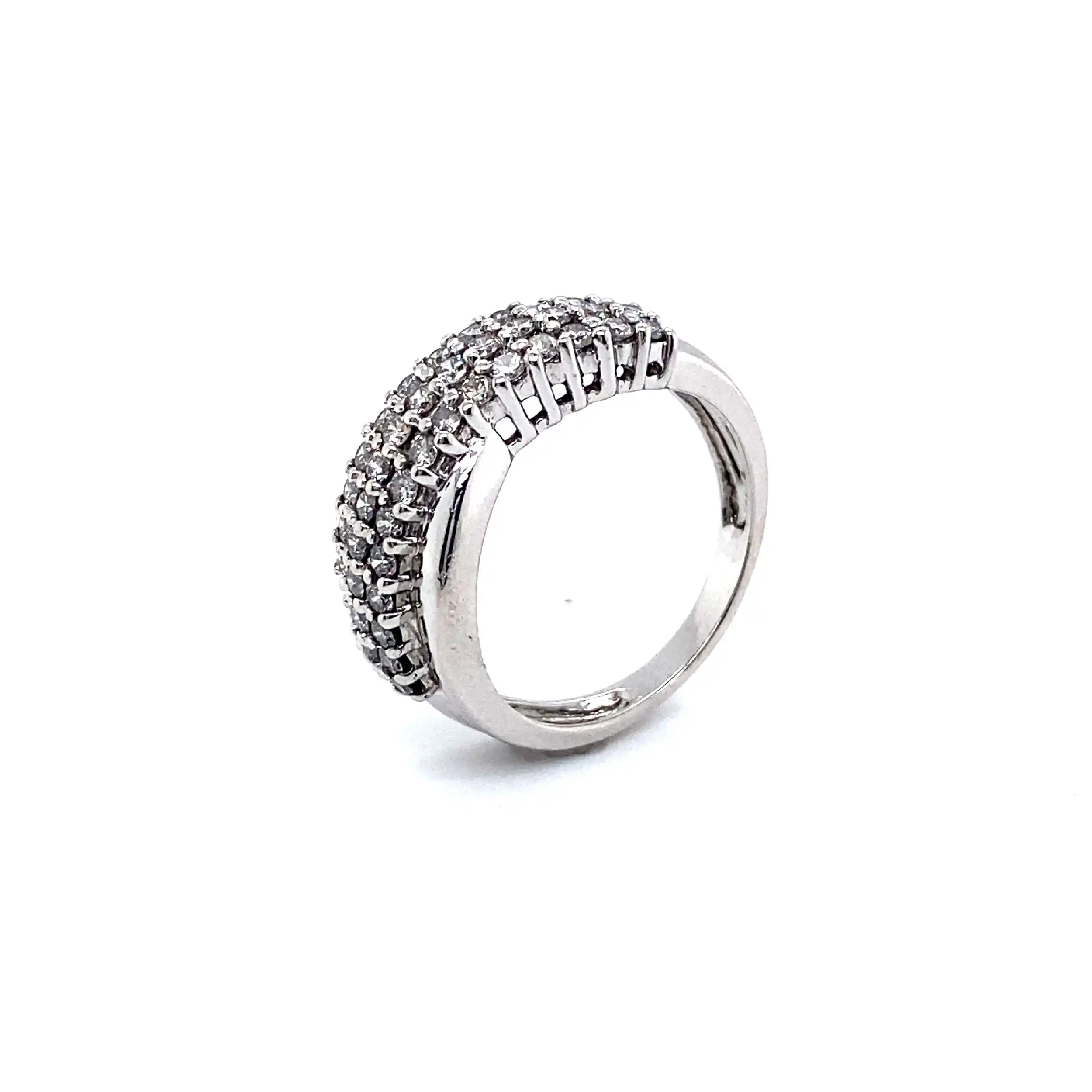 Ring Weißgold mit Brillanten Ring Weißgold mit Brillanten
