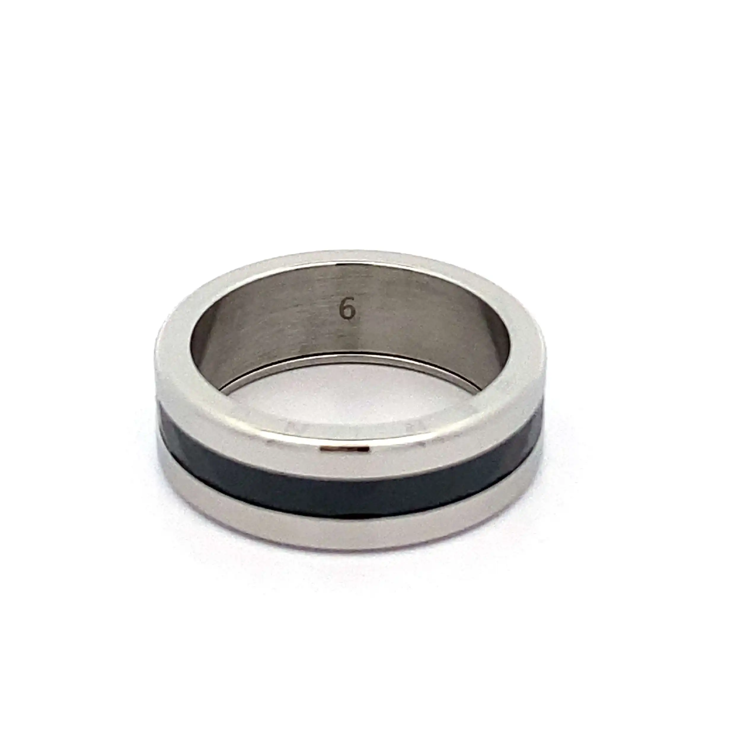Ring Stahl Bering mit Keramik wechselbar Ring Stahl Bering mit Keramik wechselbar
