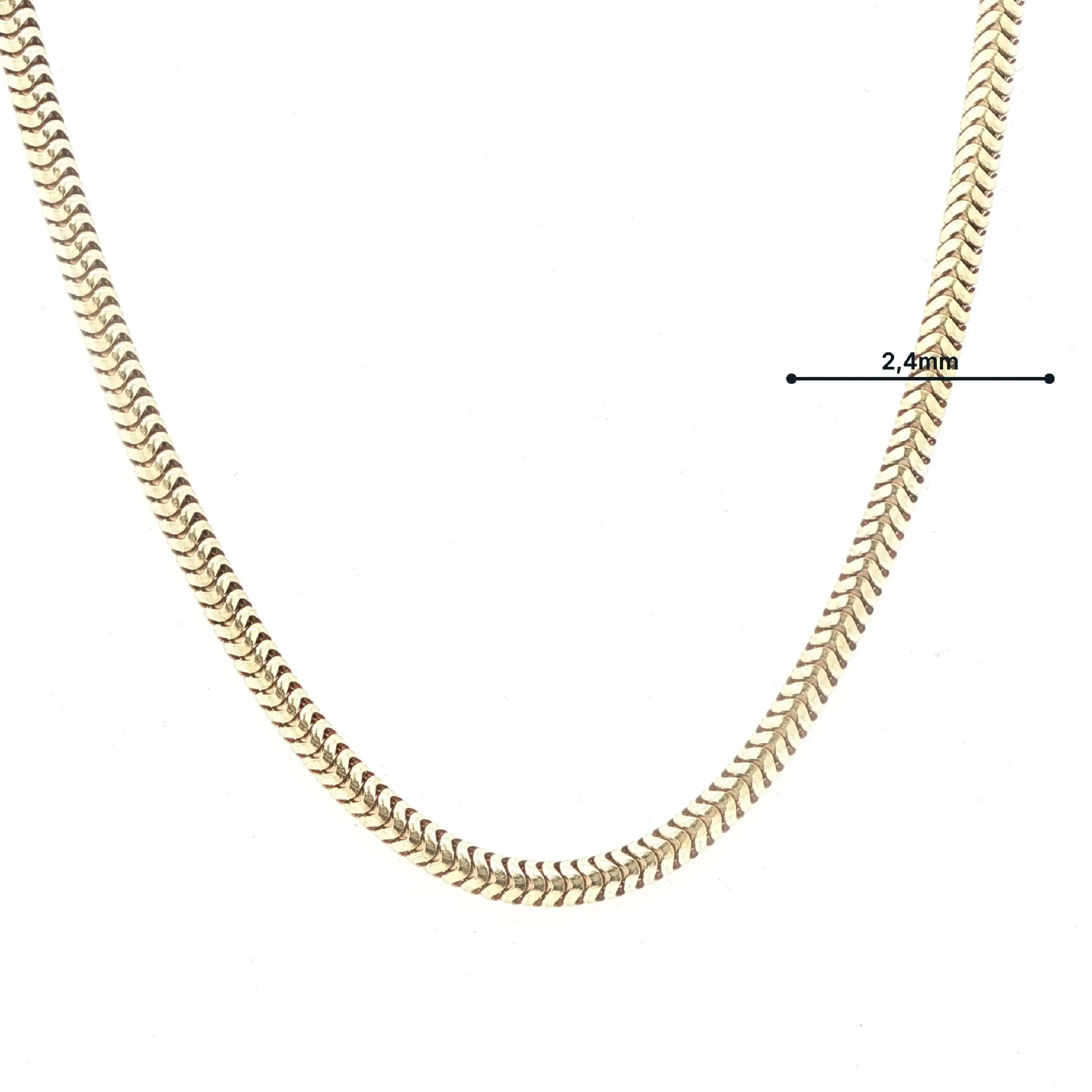 Schlangenkette Gelbgold Schlangenkette Gelbgold