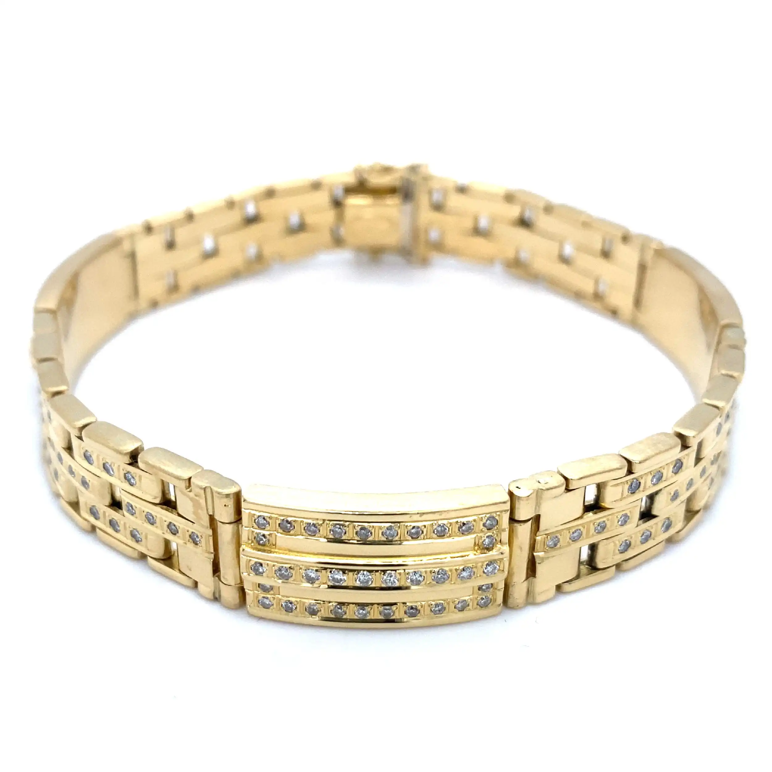 Armband Gelbgold mit Brillanten Armband Gelbgold mit Brillanten