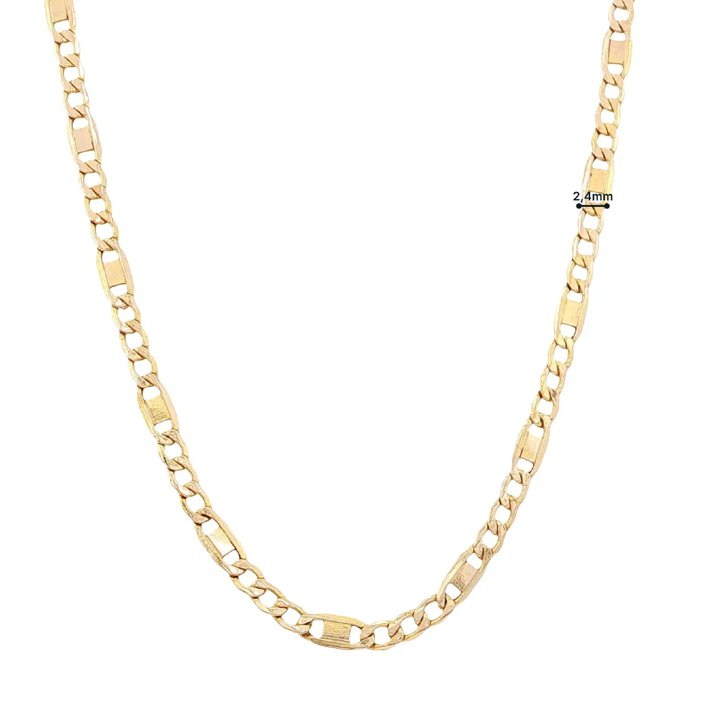 Figarokette Gelbgold
