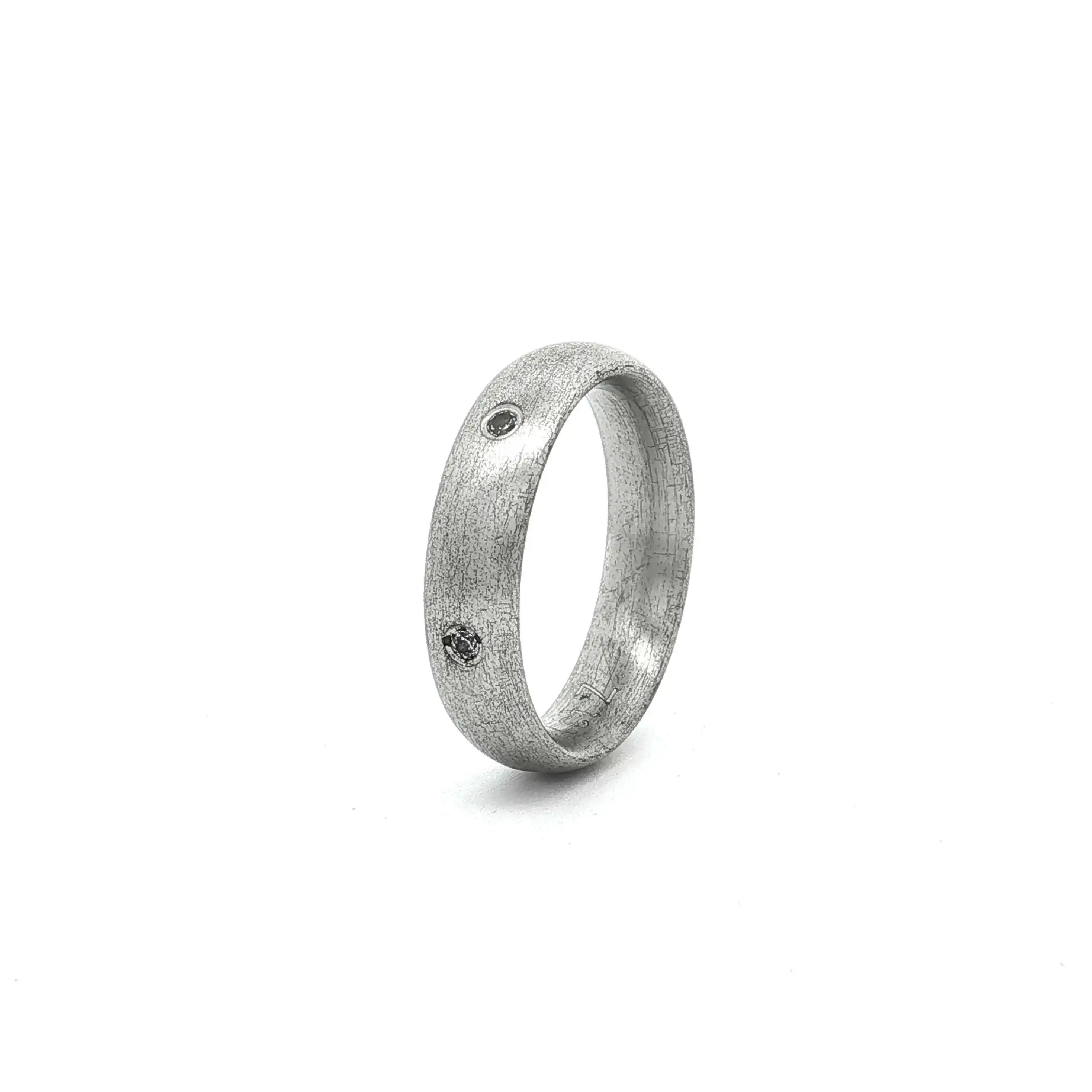 Musterring Silber Niessing mit Zirkonia Musterring Silber Niessing mit Zirkonia