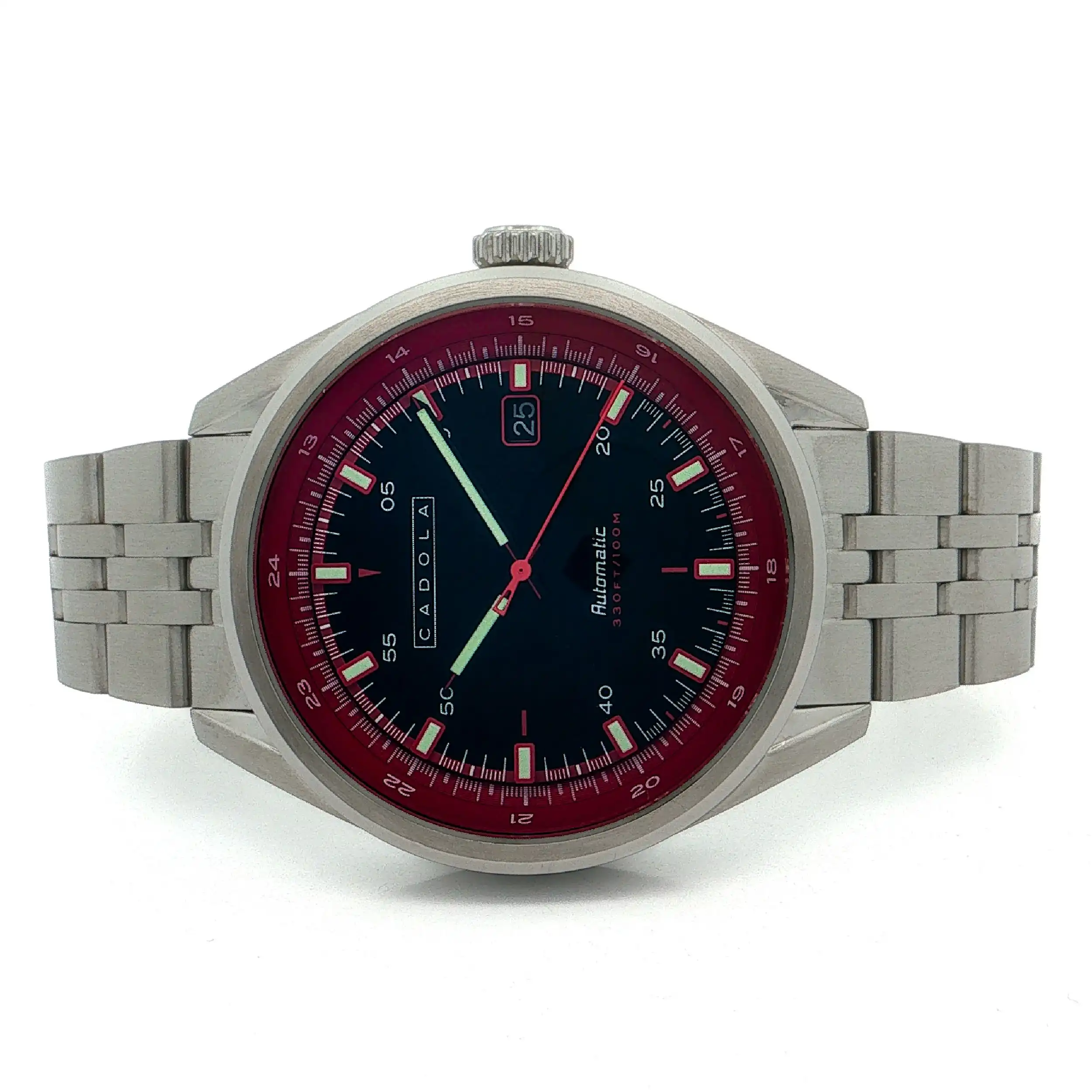 Herrenuhr Cadola Pista Red Black Automatic CD-1031 mit Box Herrenuhr Cadola Pista Red Black Automatic CD-1031 mit Box