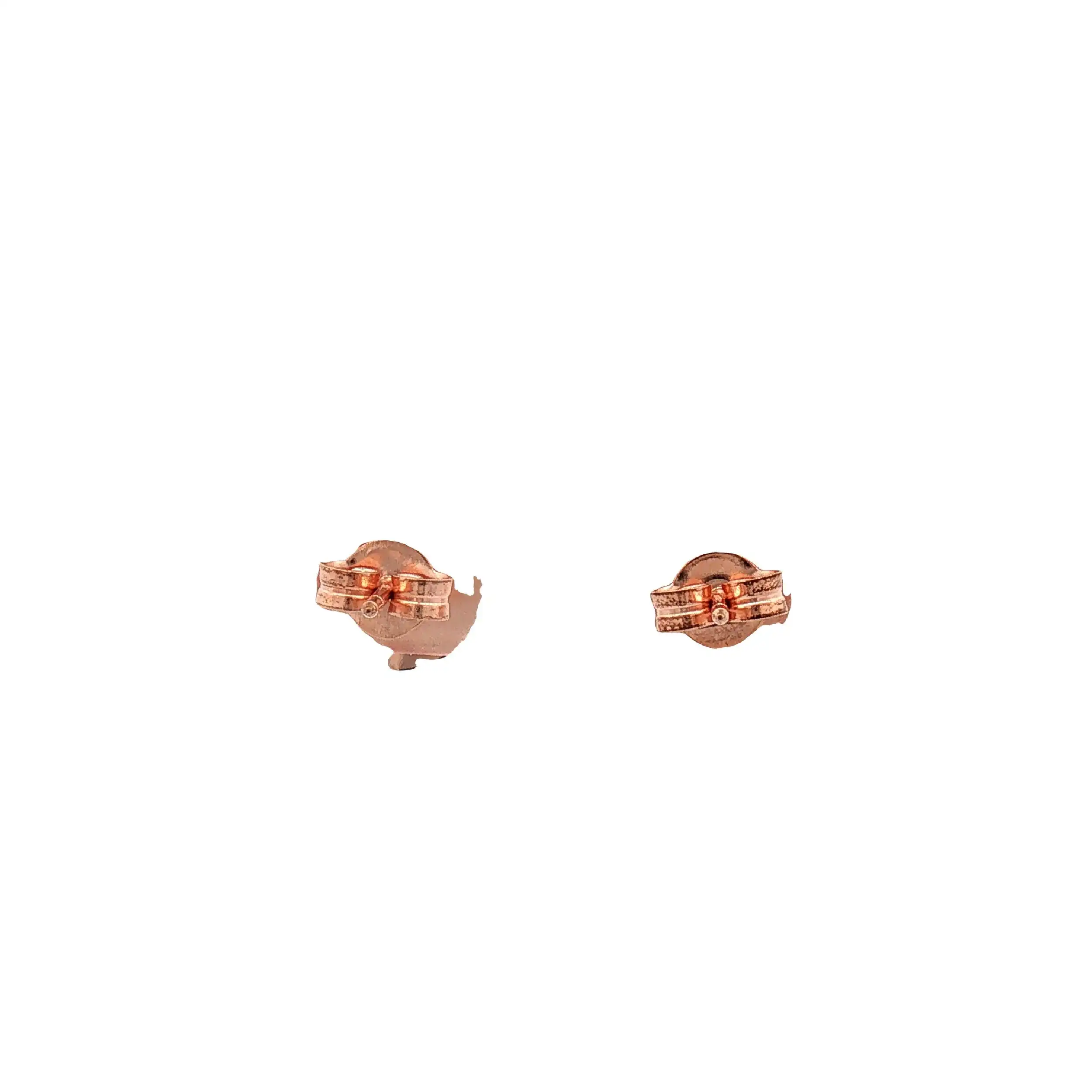 Ohrstecker Roségold Halbkugel Ohrstecker Roségold Halbkugel