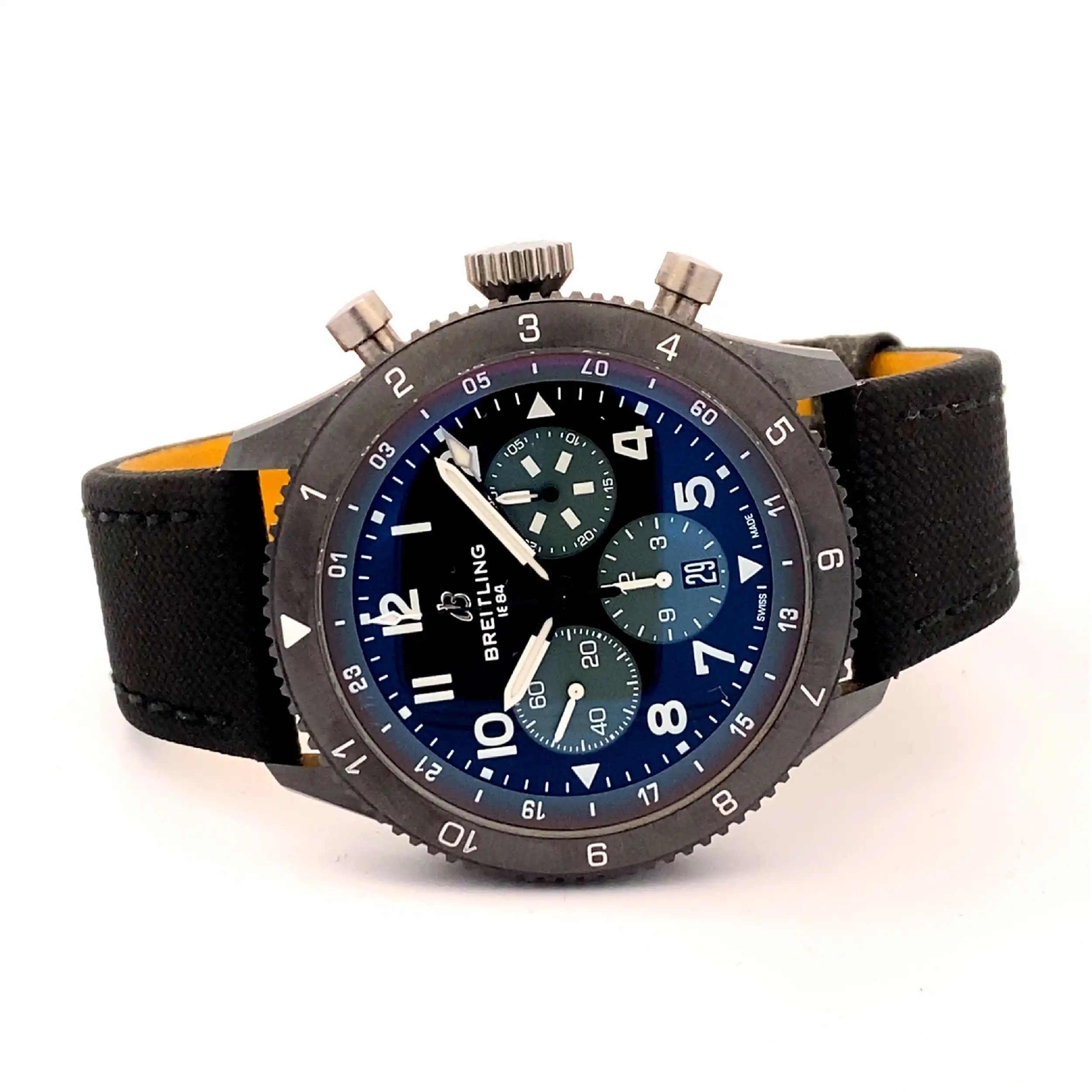 Herrenuhr Breitling Super Avi B04 Chronograph GMT 46 mit Papiere und Box Herrenuhr Breitling Super Avi B04 Chronograph GMT 46 mit Papiere und Box