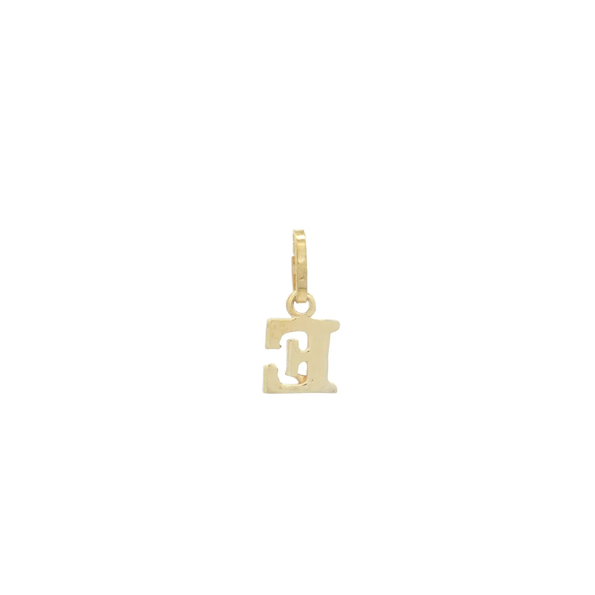 Anhänger Gelbgold "E"