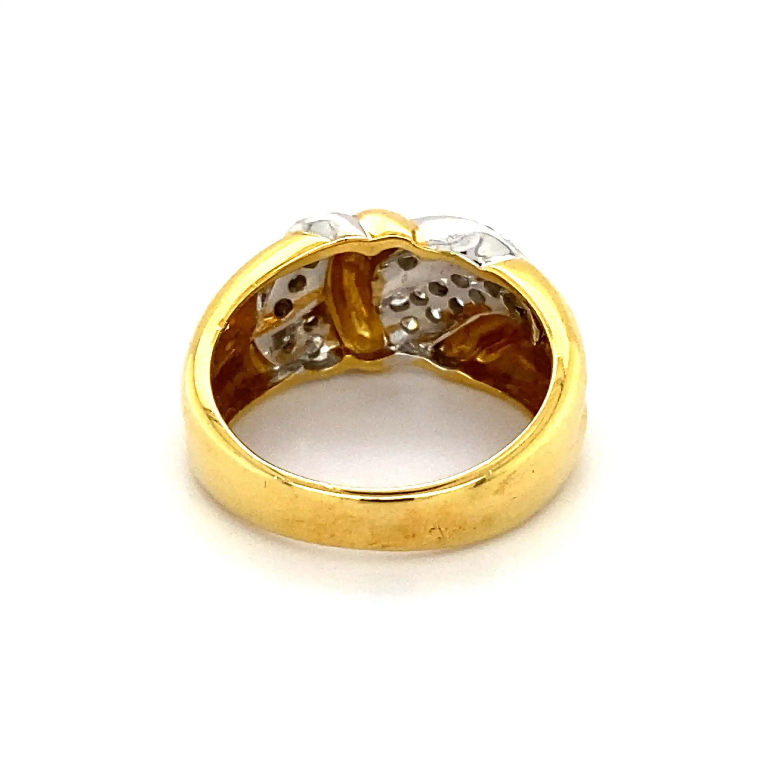 Ring Bicolor mit Brillanten Ring Bicolor mit Brillanten