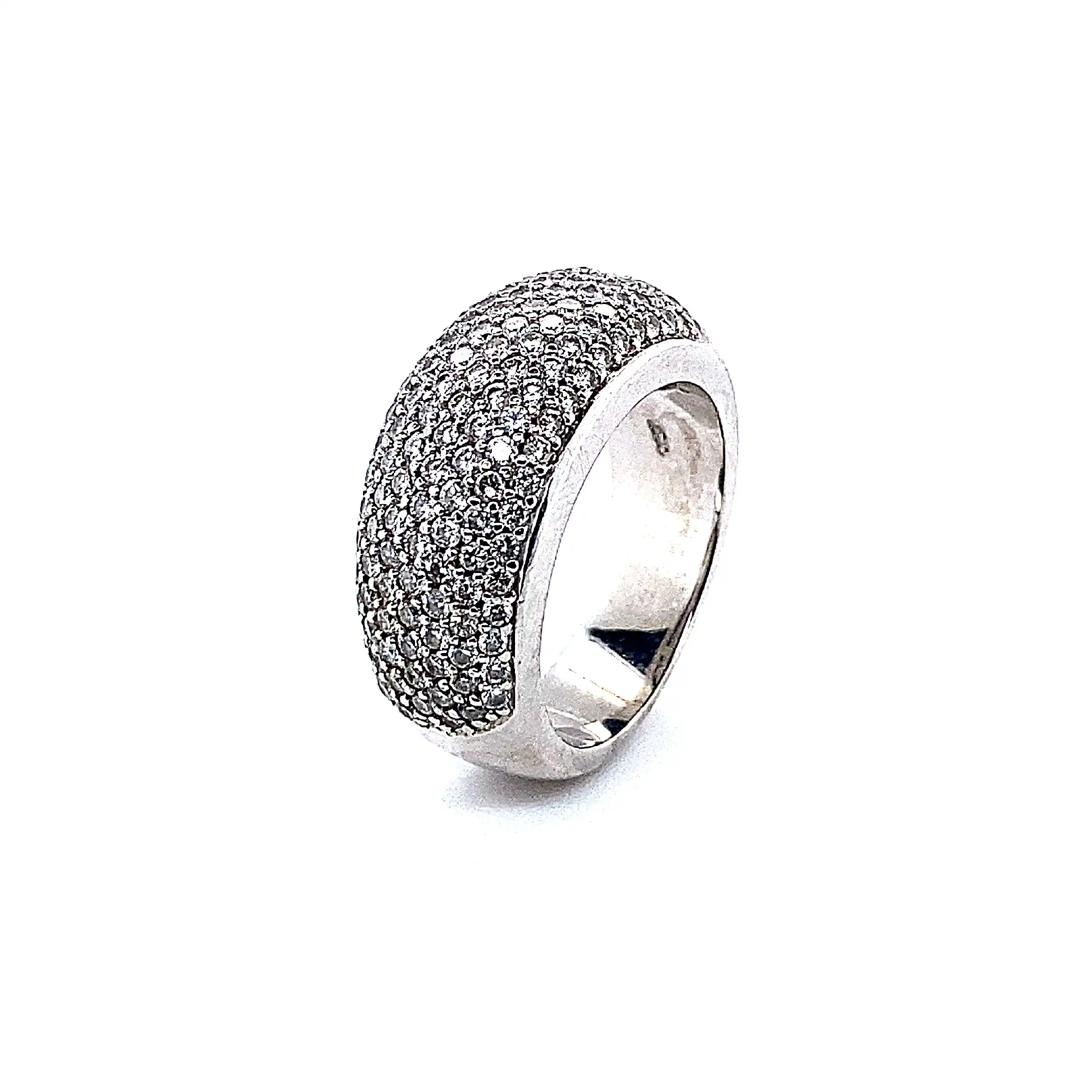 Ring Weißgold mit Brillanten Ring Weißgold mit Brillanten