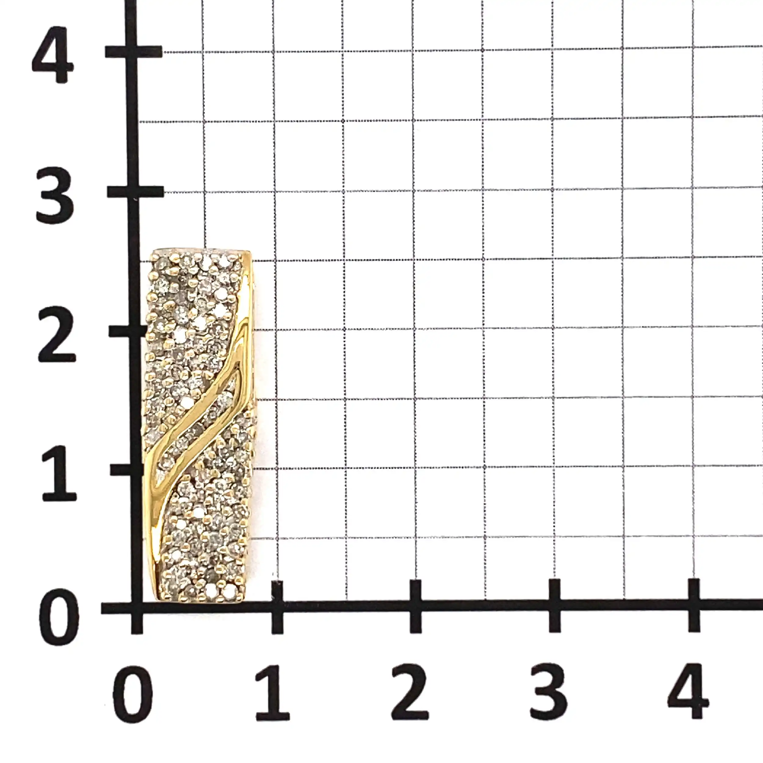Anhänger Gelbgold mit Diamanten