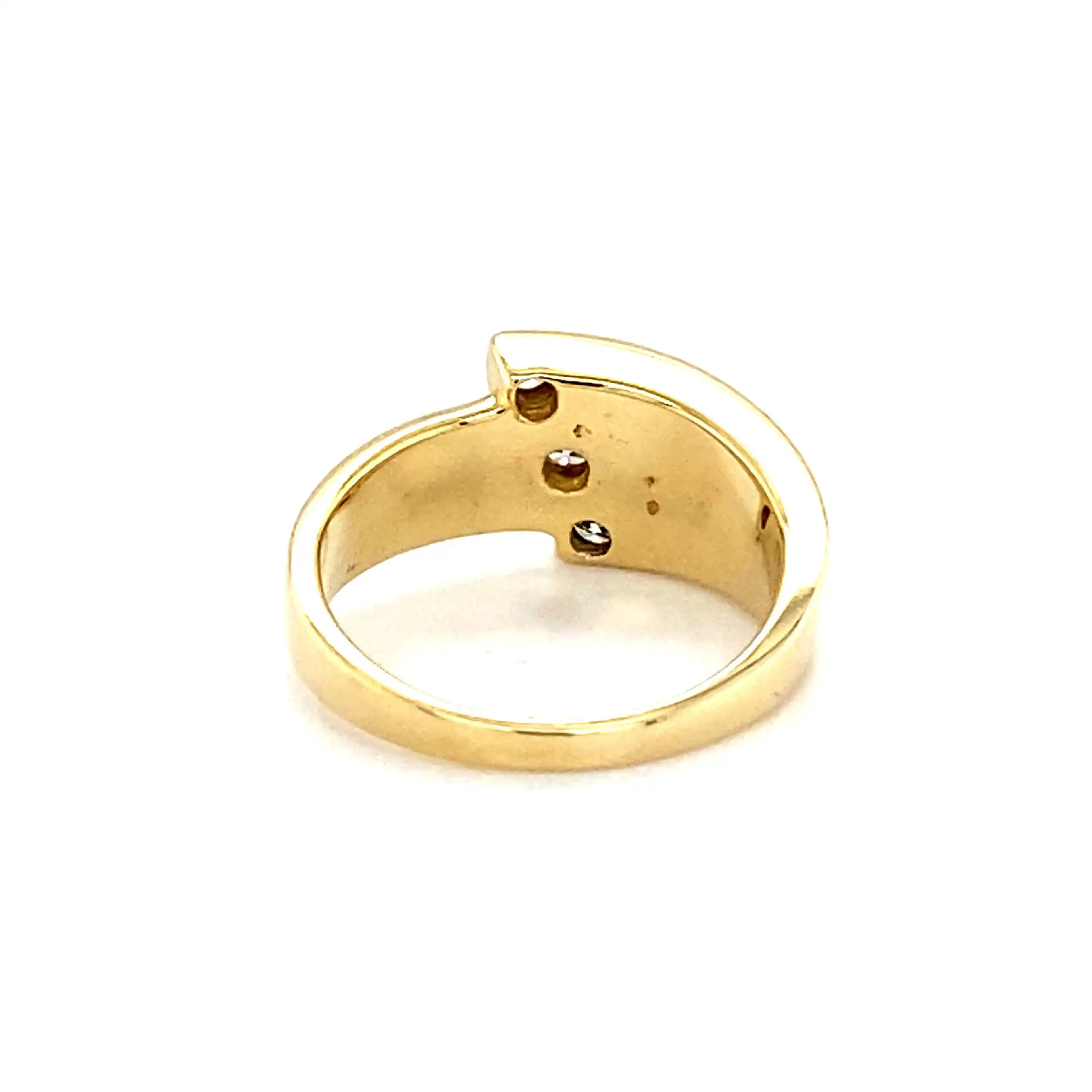 Ring Gelbgold mit Brillanten Ring Gelbgold mit Brillanten