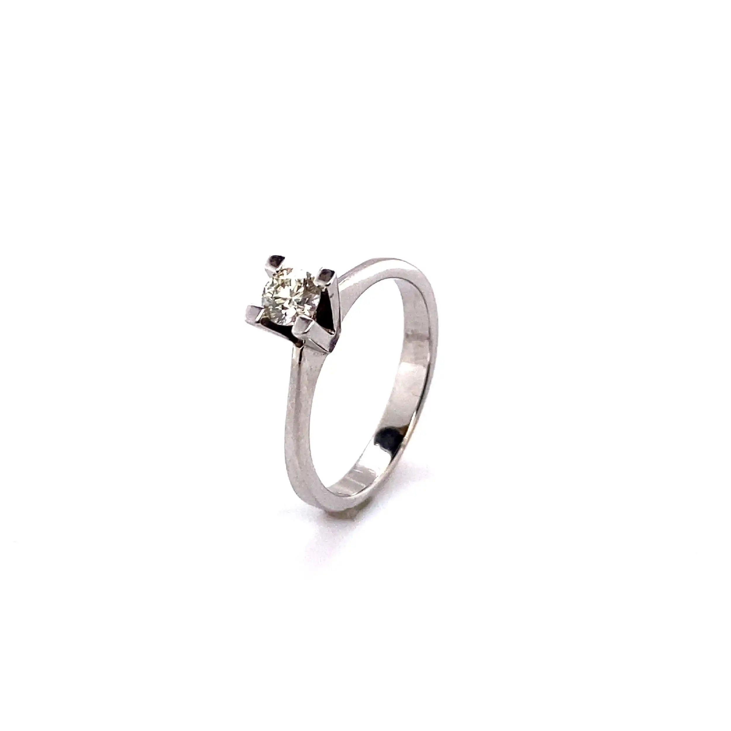 Ring Weißgold mit Brillant