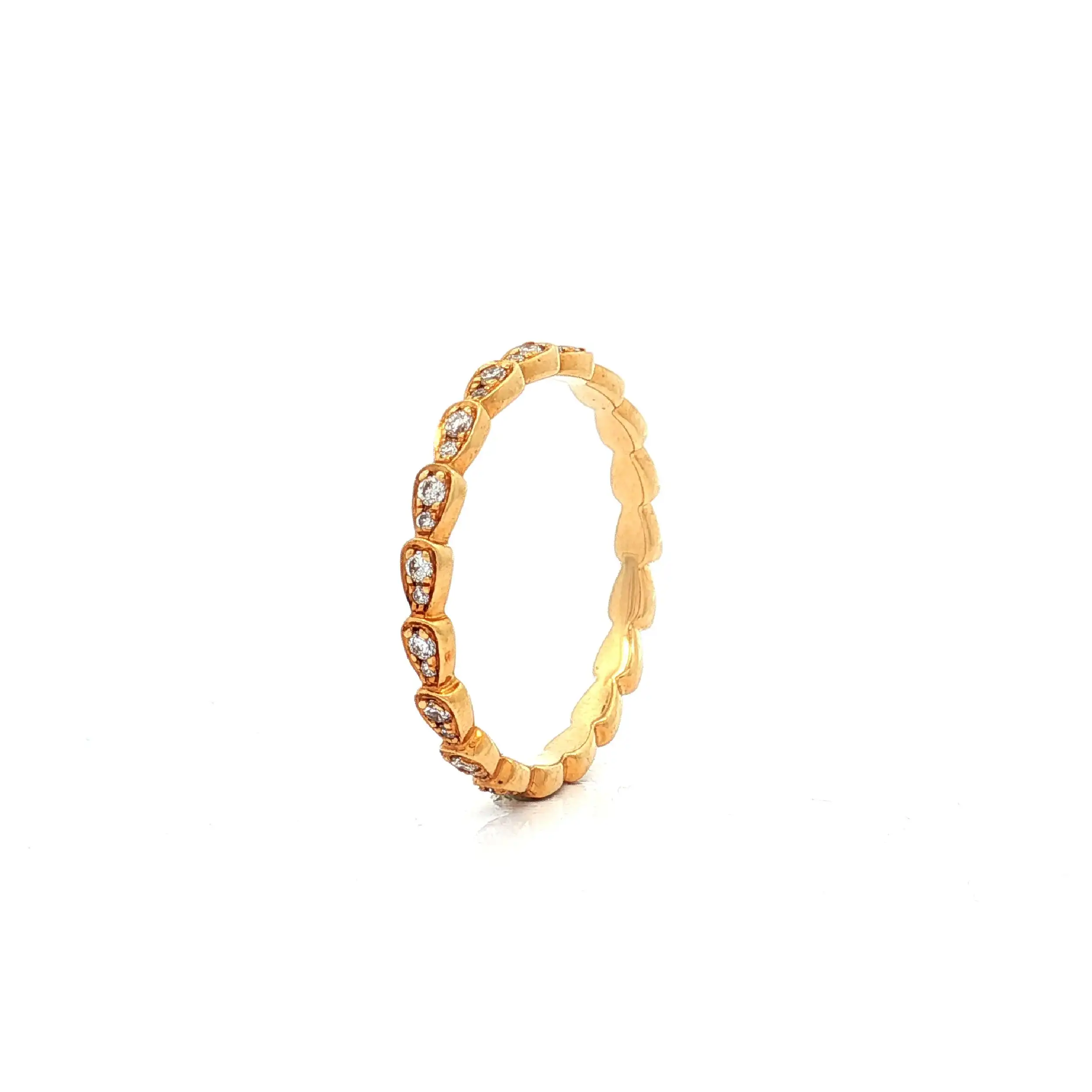 Memoryring Gelbgold mit Brillanten Memoryring Gelbgold mit Brillanten