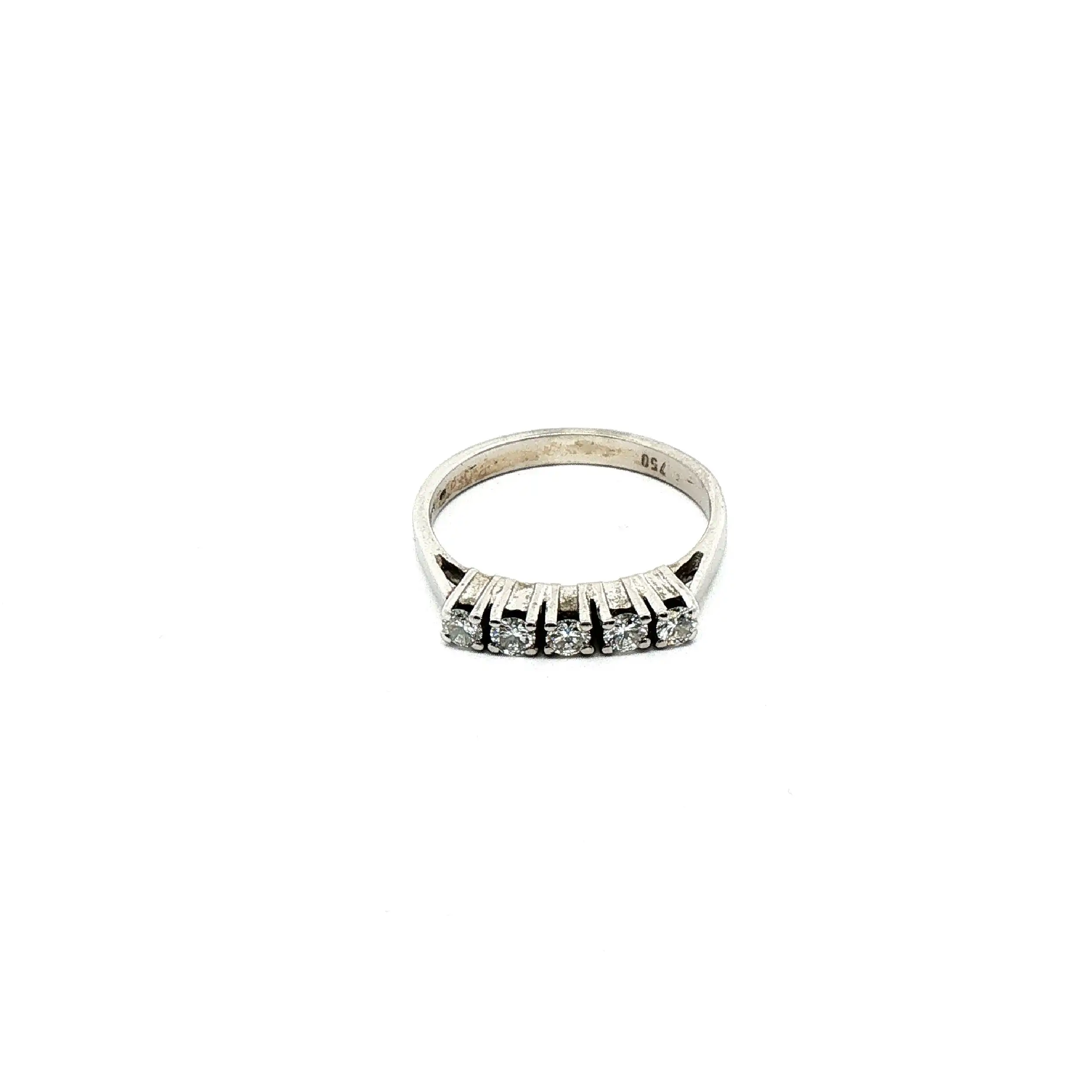Ring Weißgold mit Brillanten