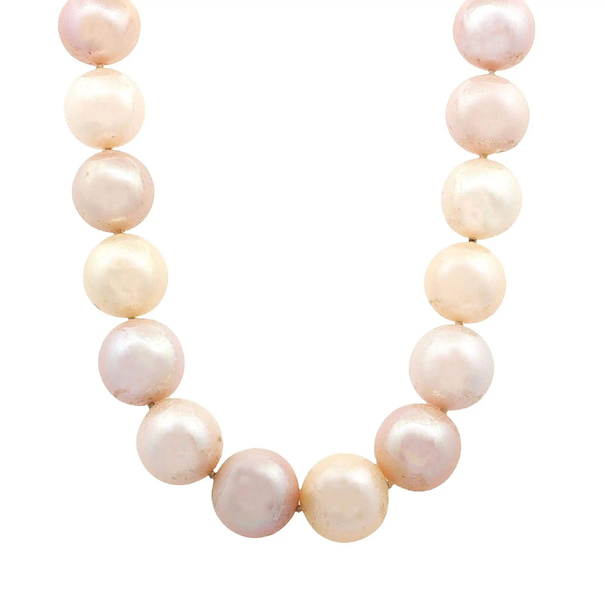 Südseelperlenkette mit Bicolor Brillantschließe