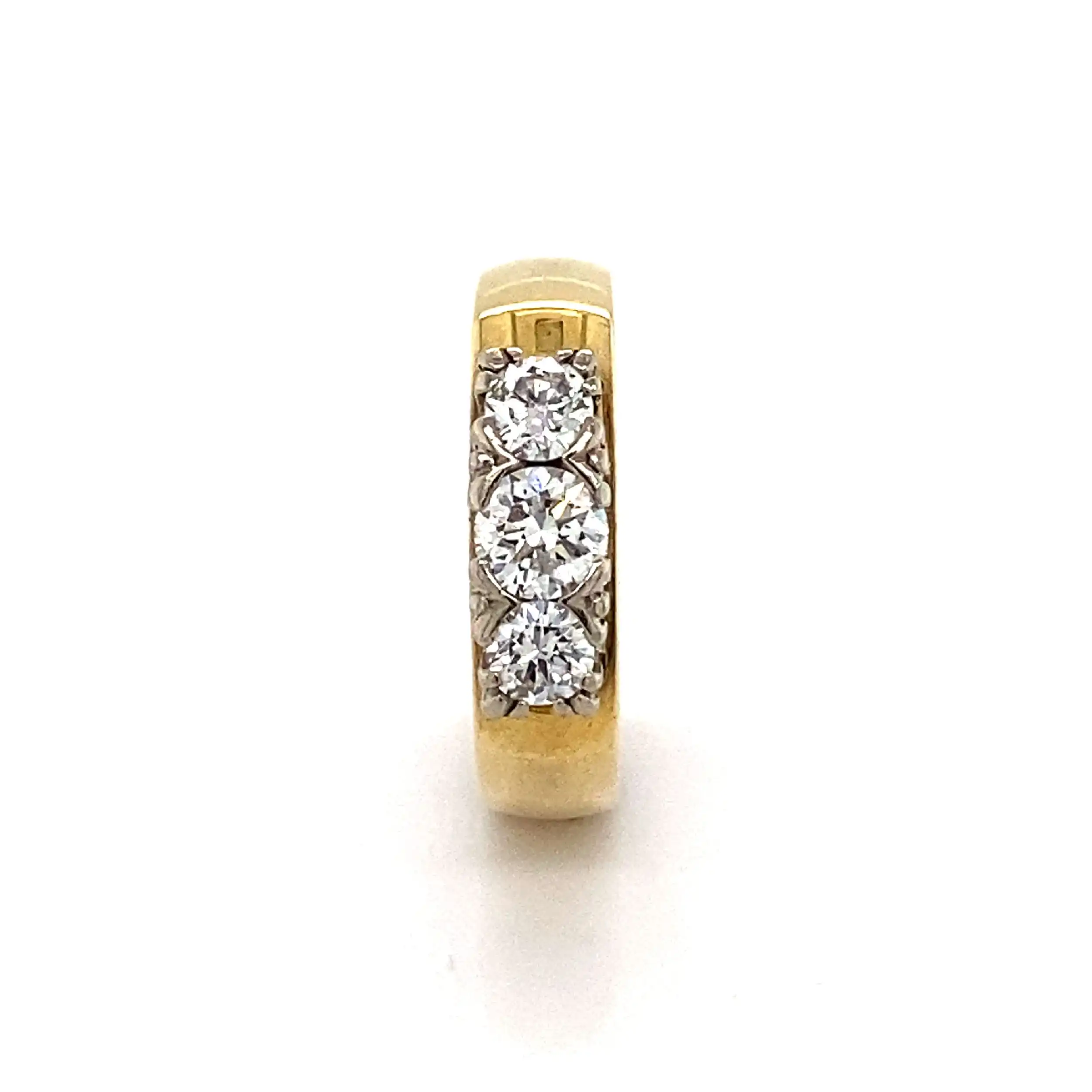 Ring Bicolor mit Brillanten Ring Bicolor mit Brillanten