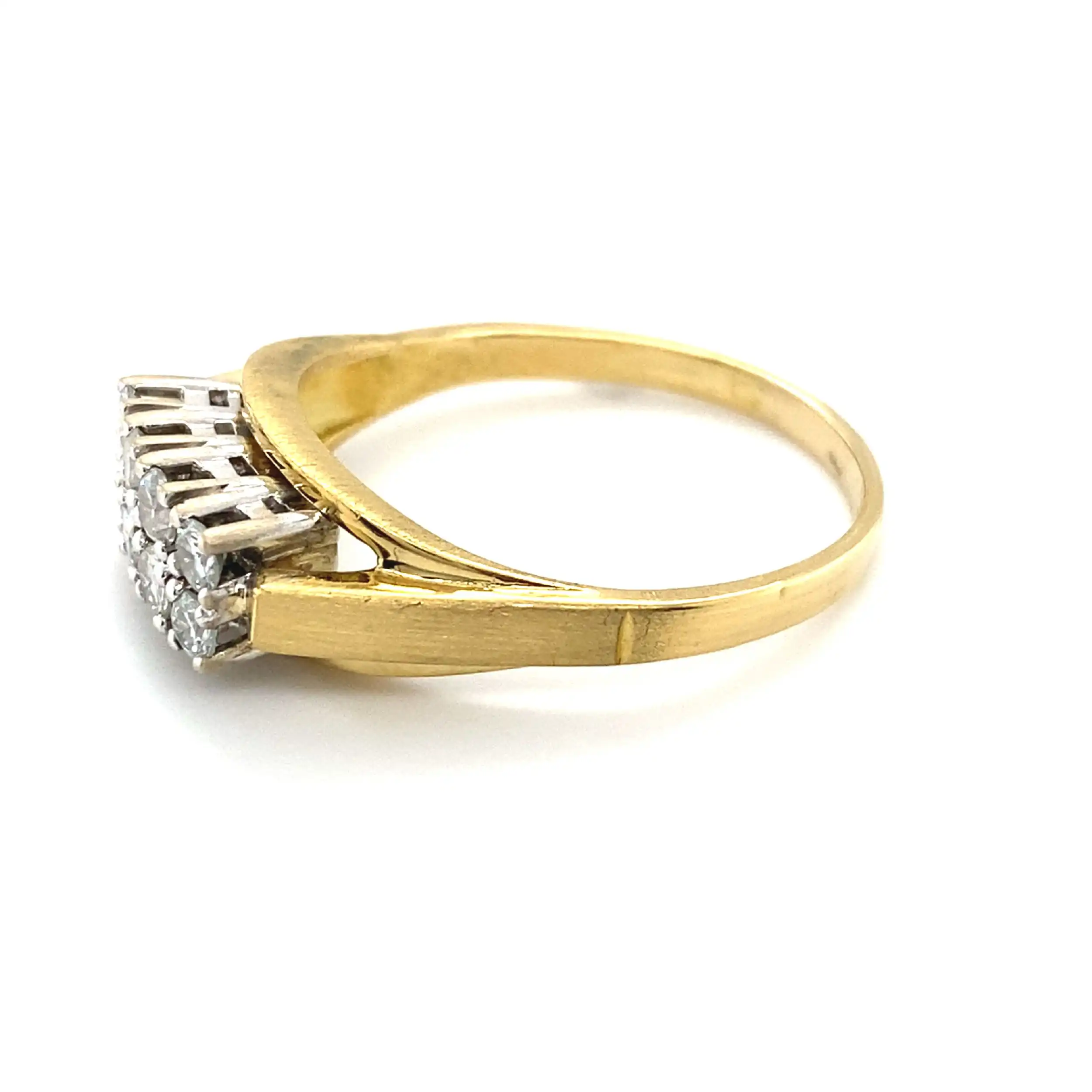 Ring Bicolor mit Brillanten Ring Bicolor mit Brillanten