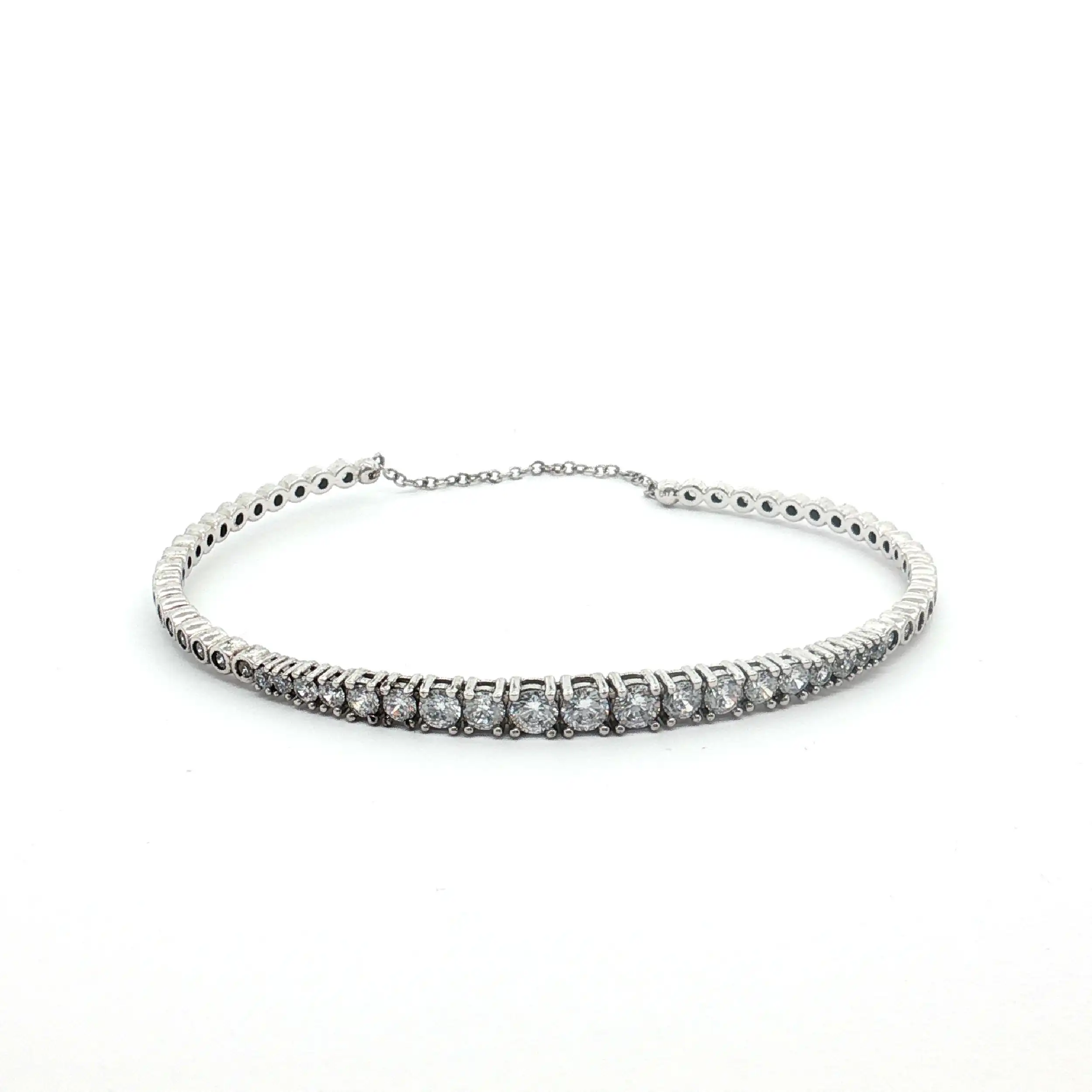 Armreif Silber mit Zirkonia Armreif Silber mit Zirkonia