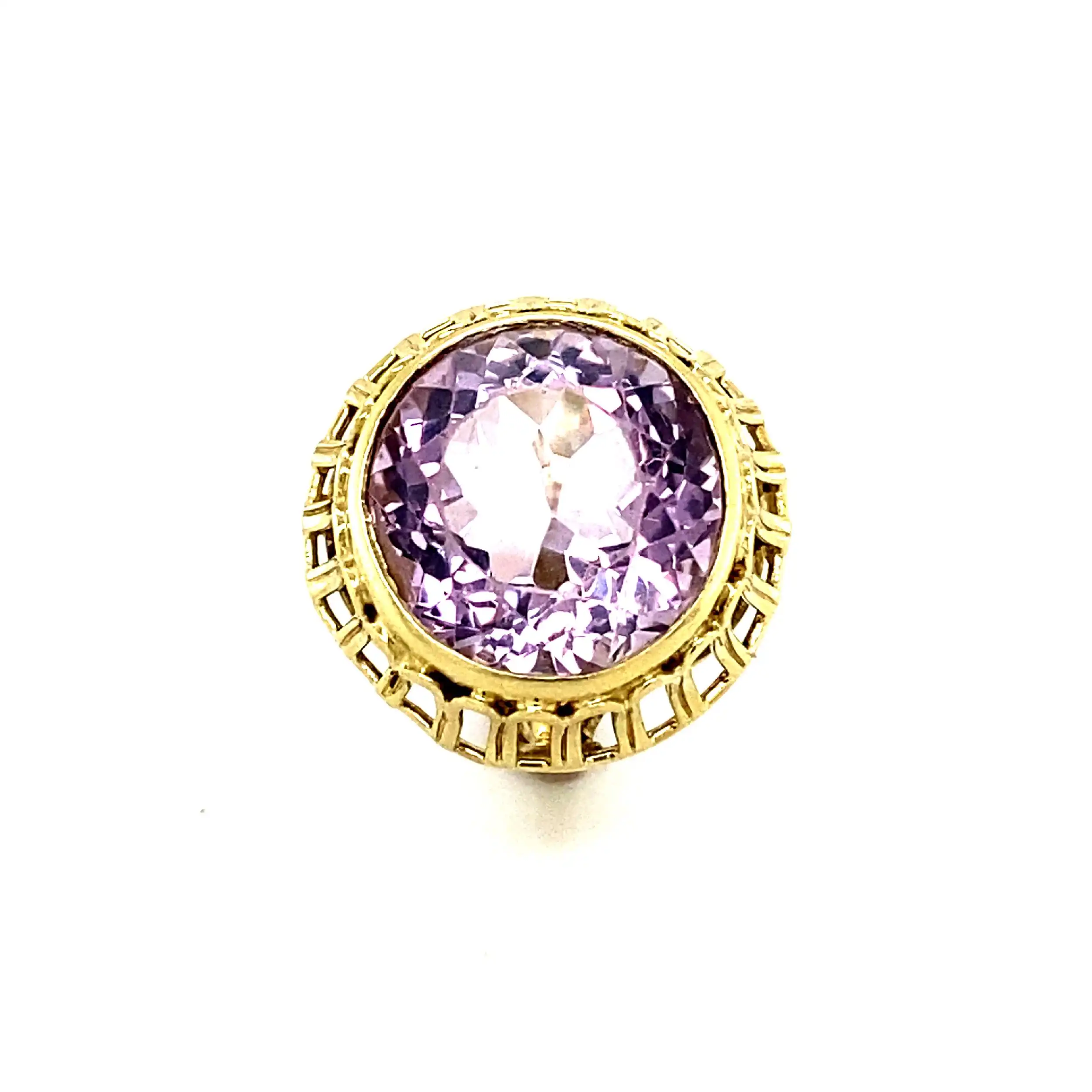 Ring Gelbgold mit Amethyst Ring Gelbgold mit Amethyst