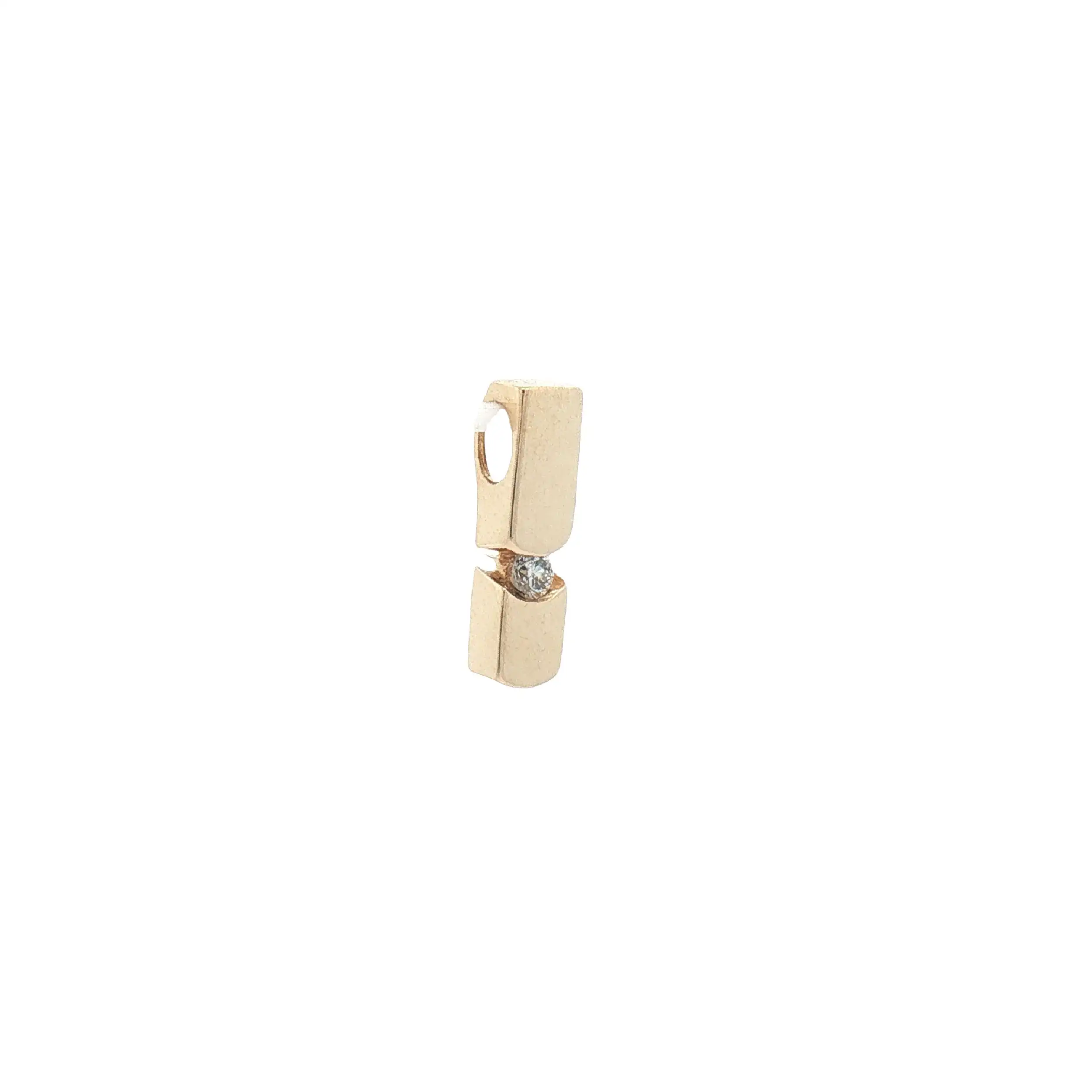 Anhänger Gelbgold mit Brillant Anhänger Gelbgold mit Brillant