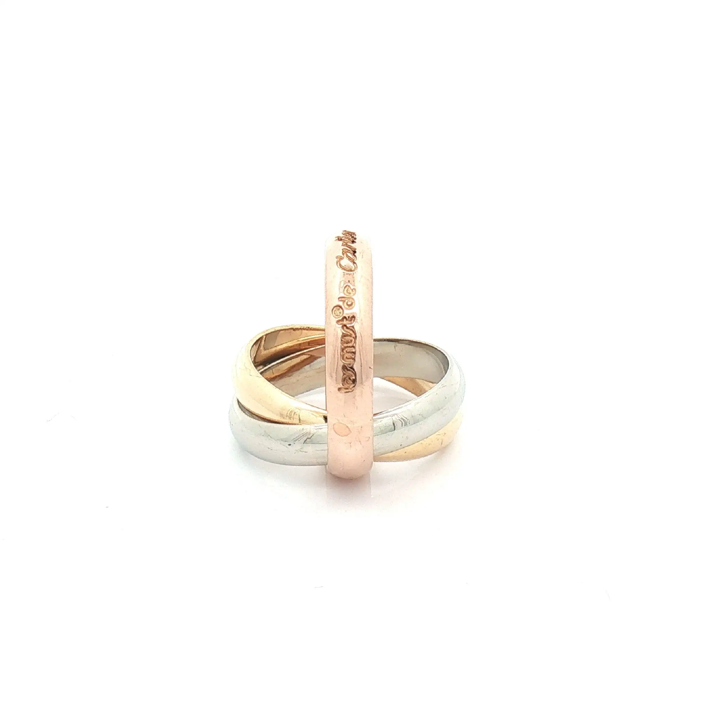 Ring Tricolor les must de Cartier Trinity