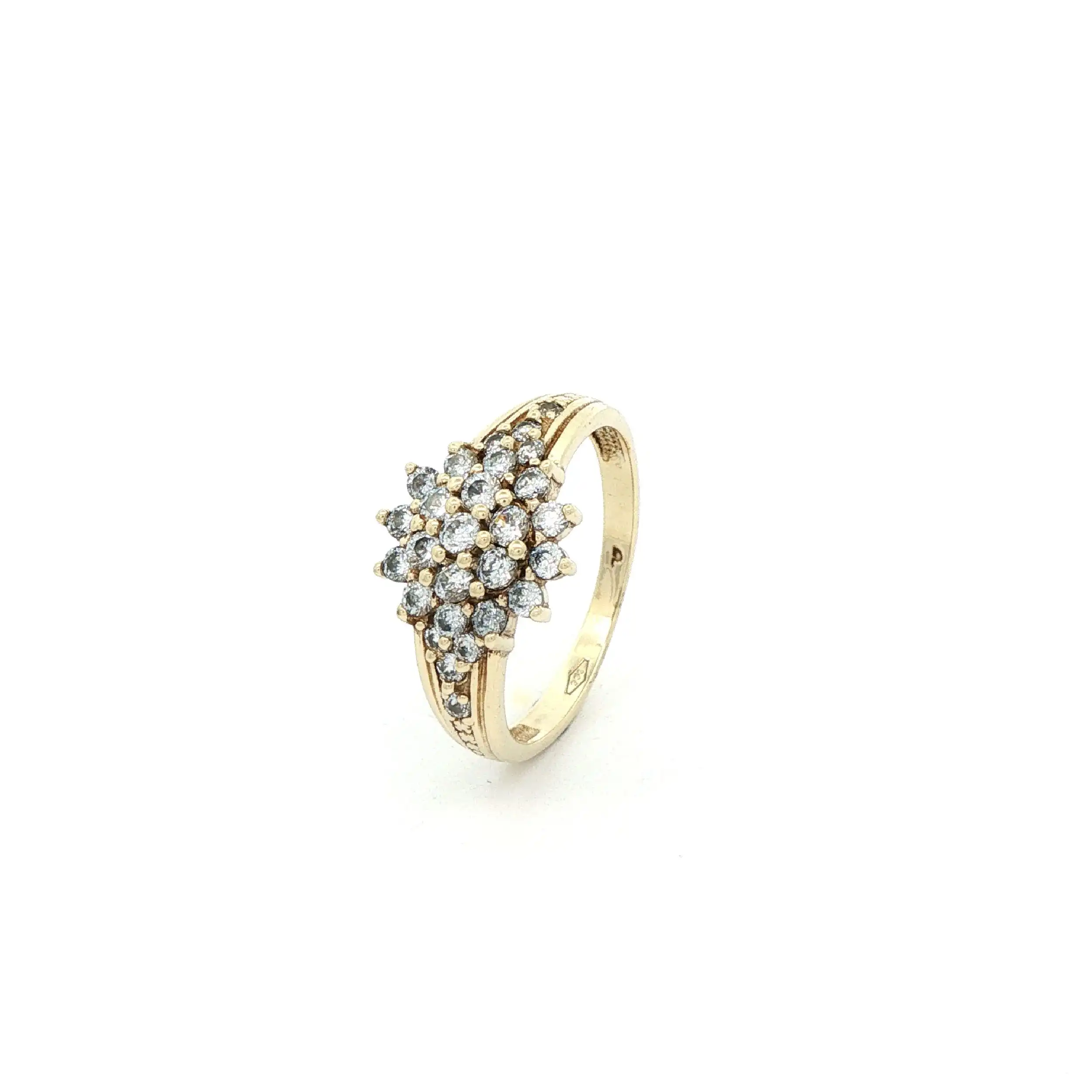 Ring Gelbgold mit Zirkonia Ring Gelbgold mit Zirkonia