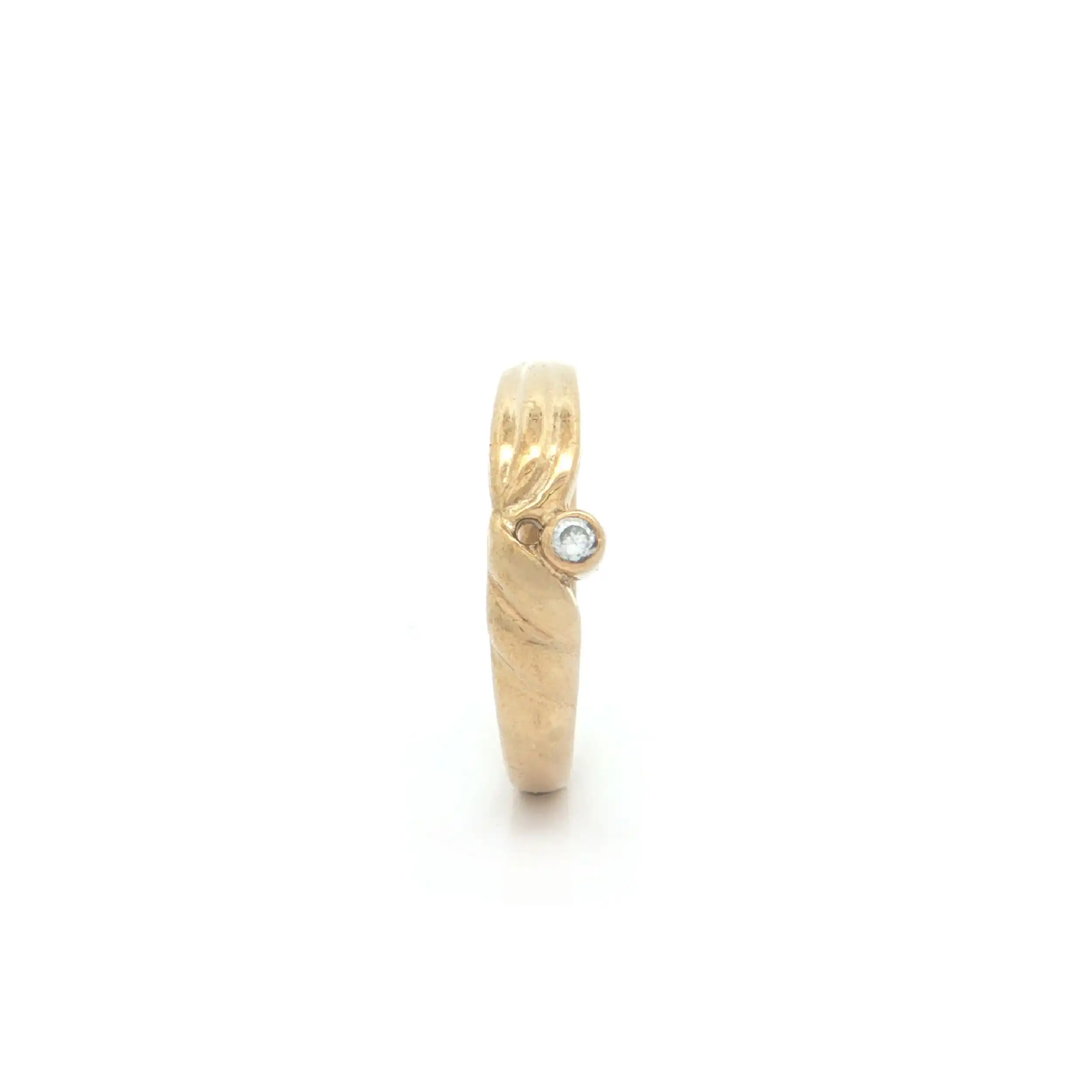 Ring Silber vergoldet mit Zirkonia