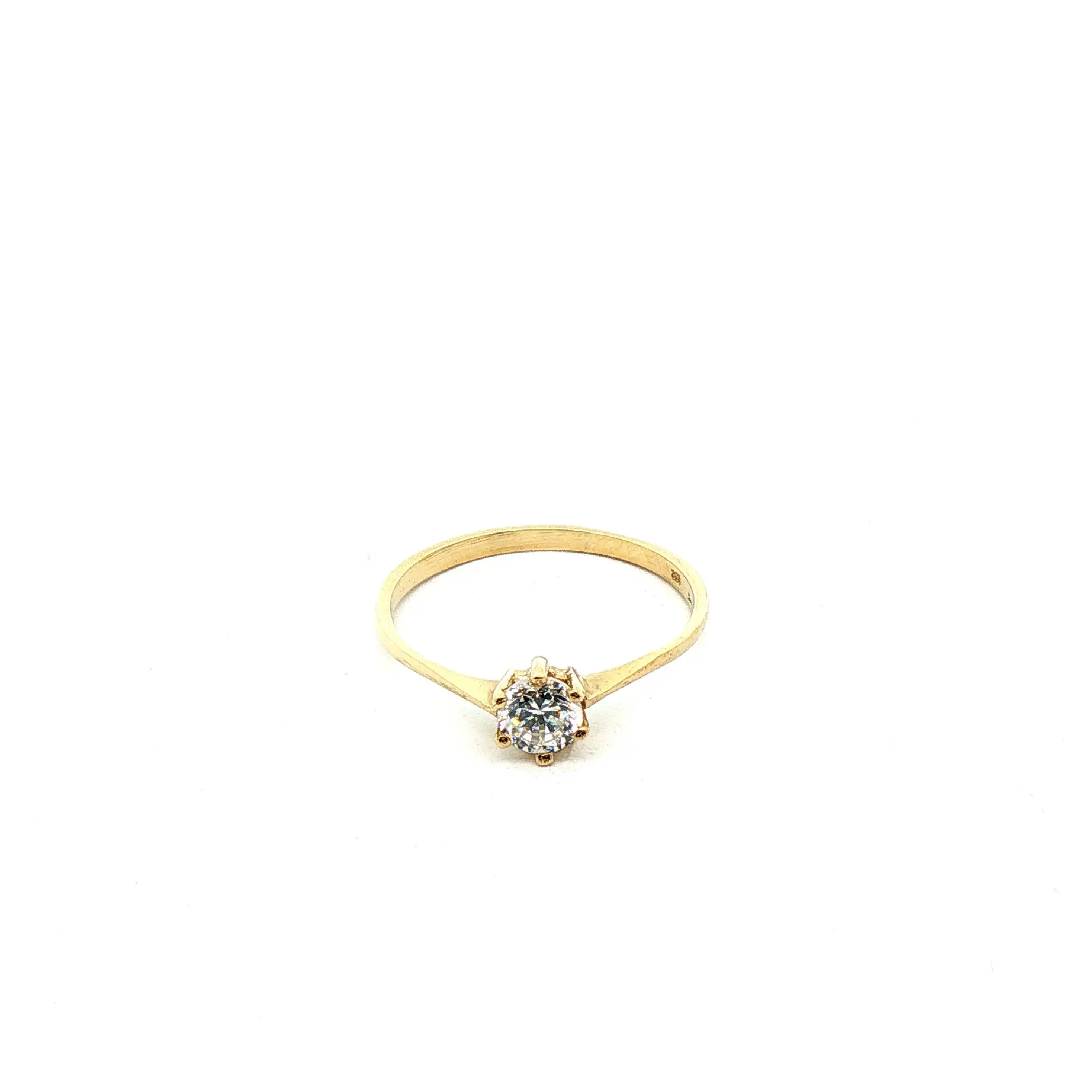 Ring Gelbgold mit Zirkonia