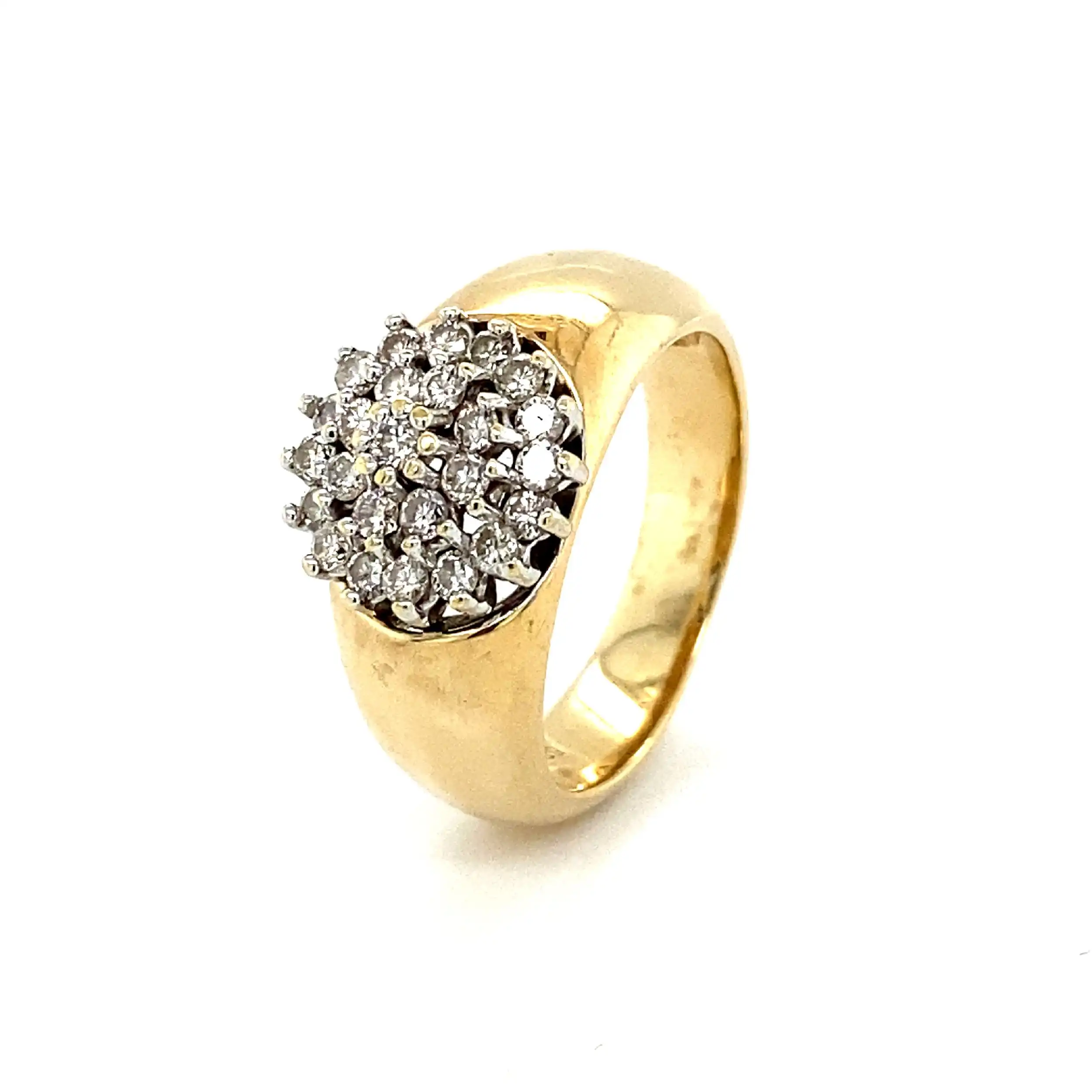 Ring Bicolor mit Brillanten Ring Bicolor mit Brillanten