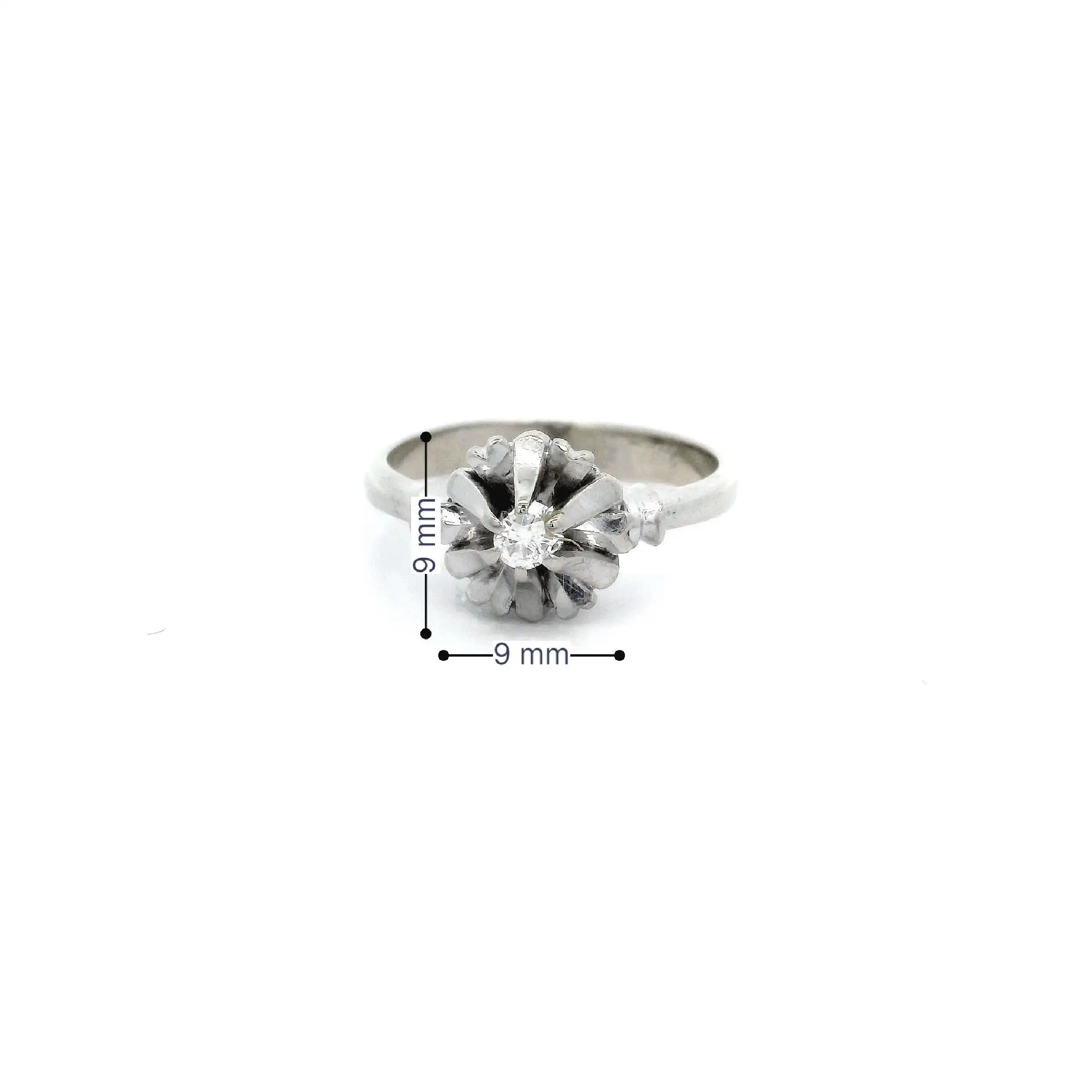 Ring Weißgold mit Brillant
