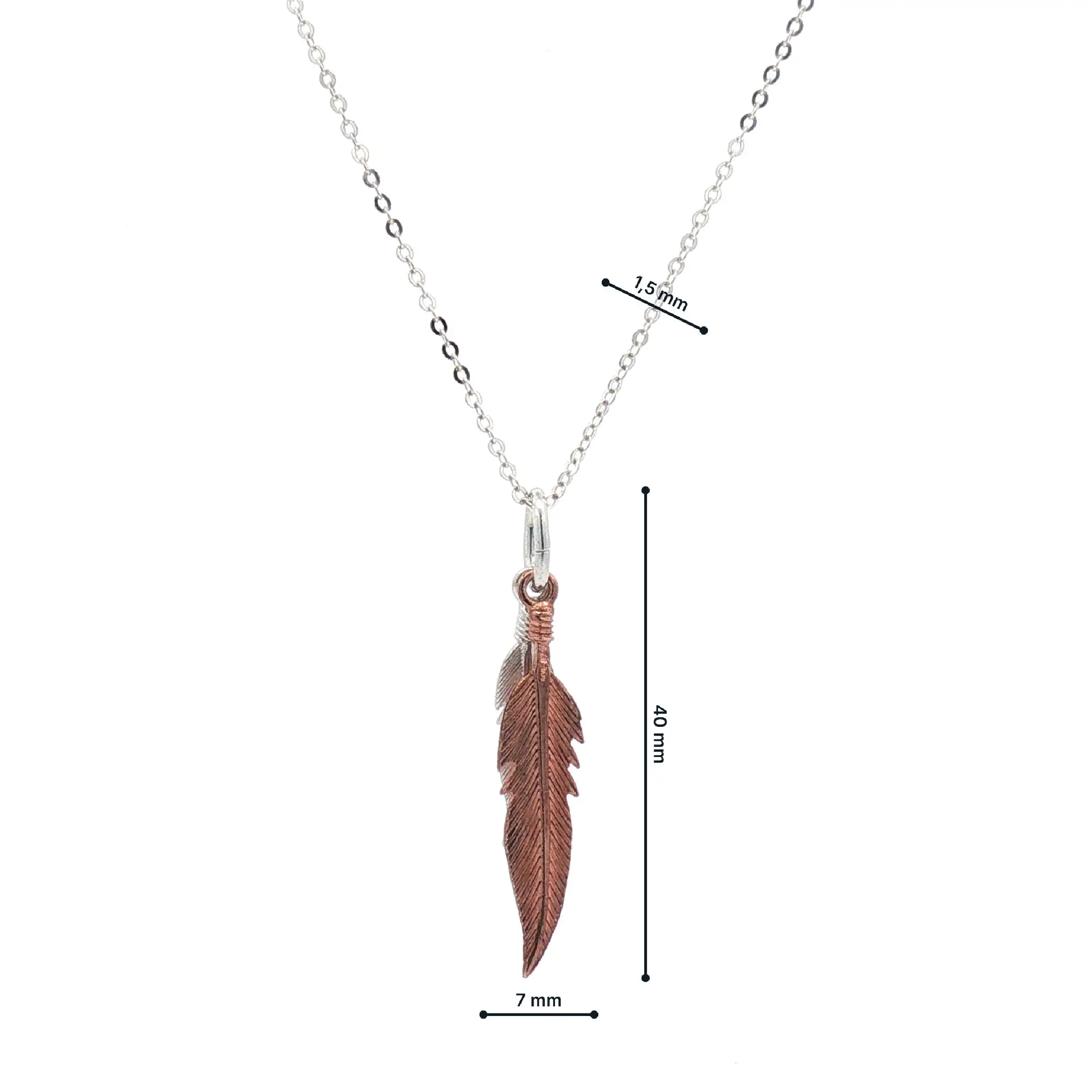 Kette Silber mit Flügelanhänger