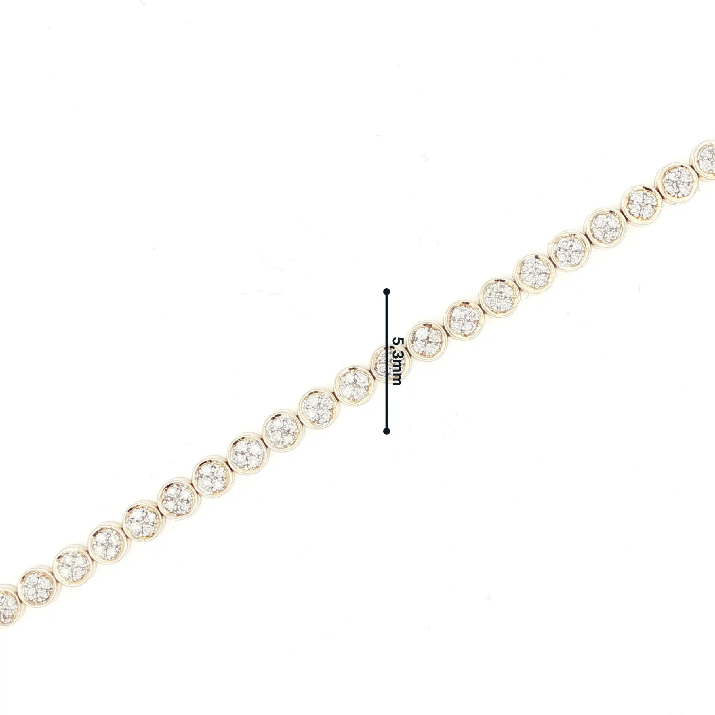 Armband Bicolor mit Brillanten