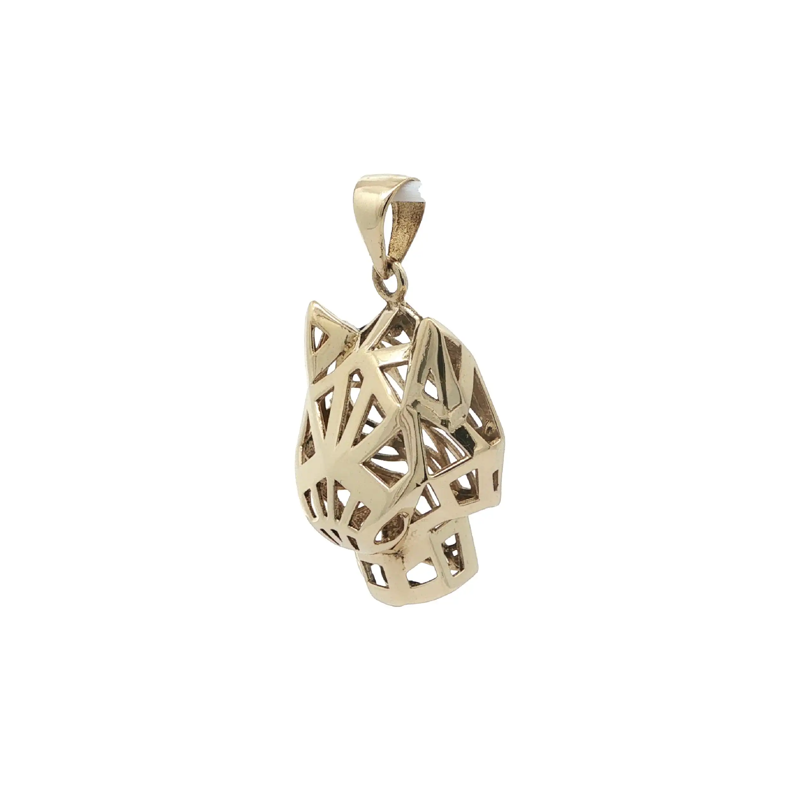 Anhänger Gelbgold Pantherkopf Anhänger Gelbgold Pantherkopf